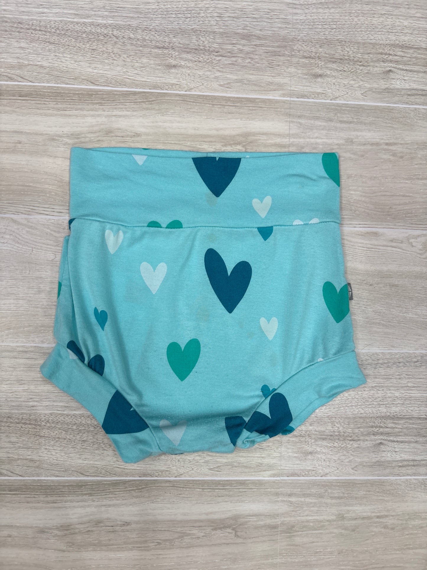 12-18m Kyte Blue Hearts Bloomers