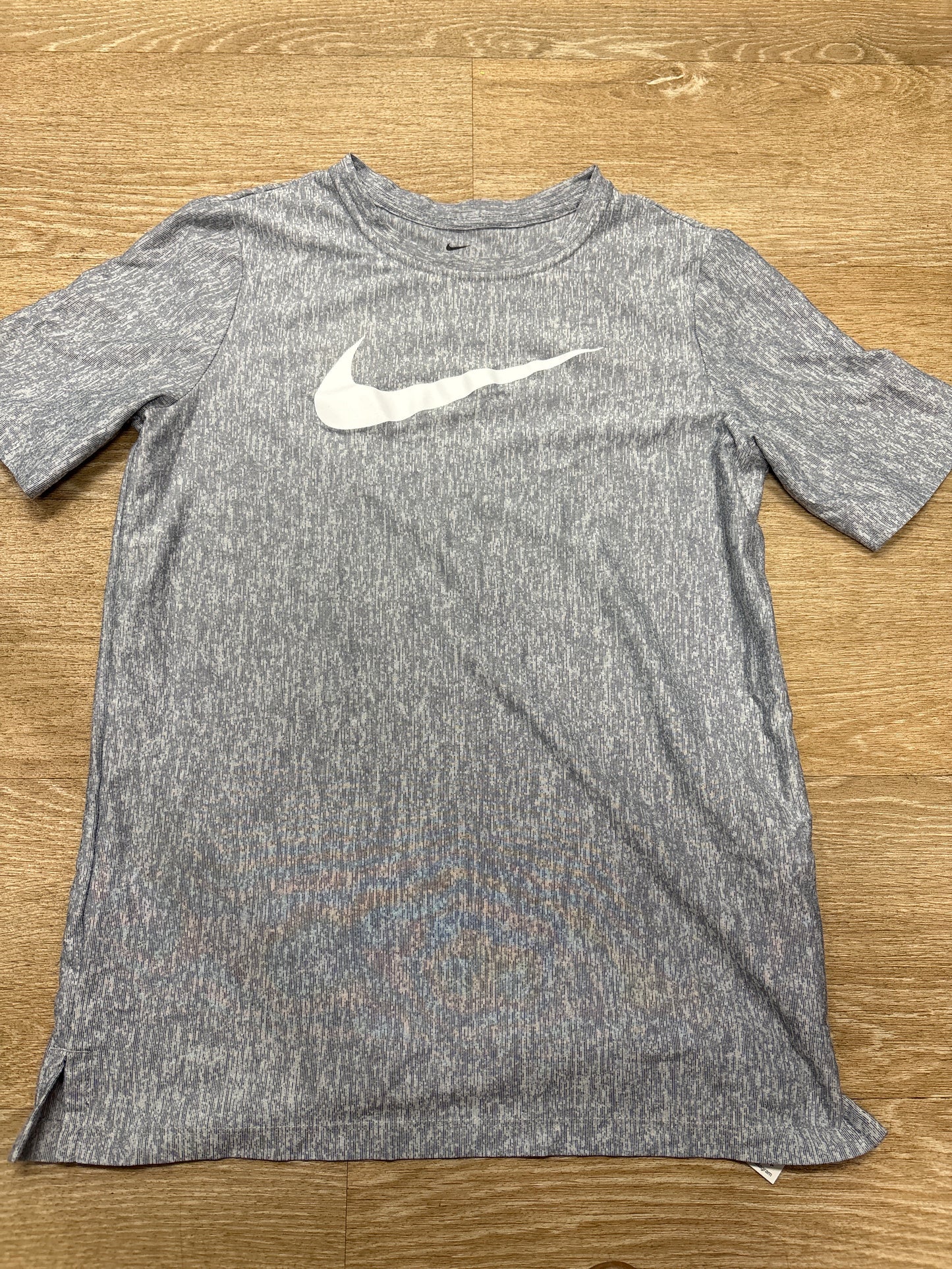 14/16 Nike Dri Fit Heathered Grey Athletic Shirt