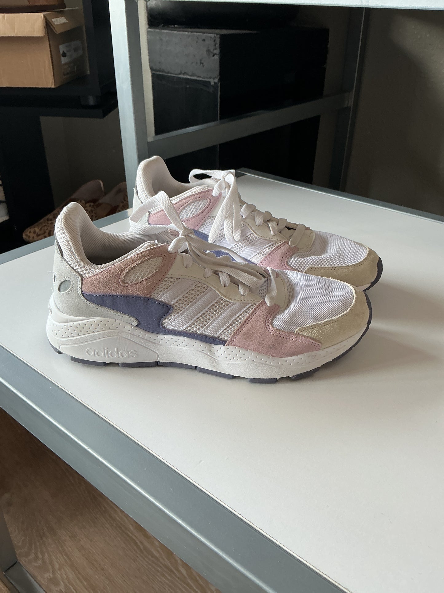 9.5W Adidas Cloudfoam Pastel Sneakers