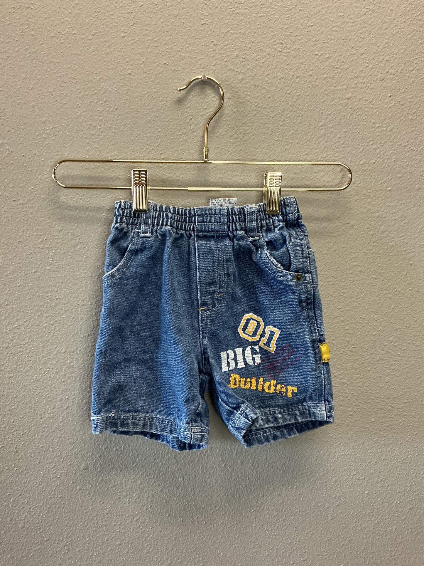 2T Vintage Big Builder Denim Shorts