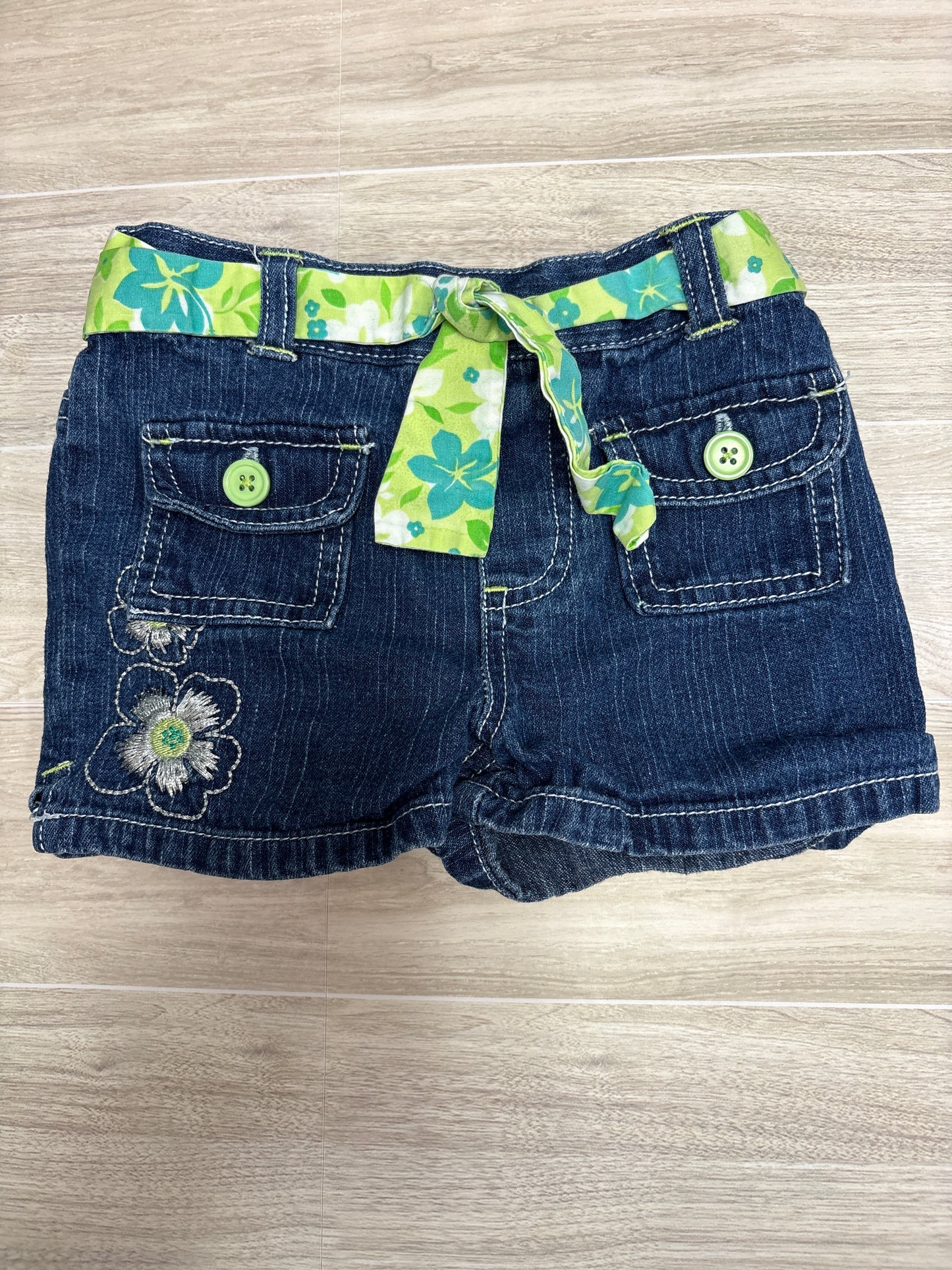 3T Flower Pocket Tie Shorts