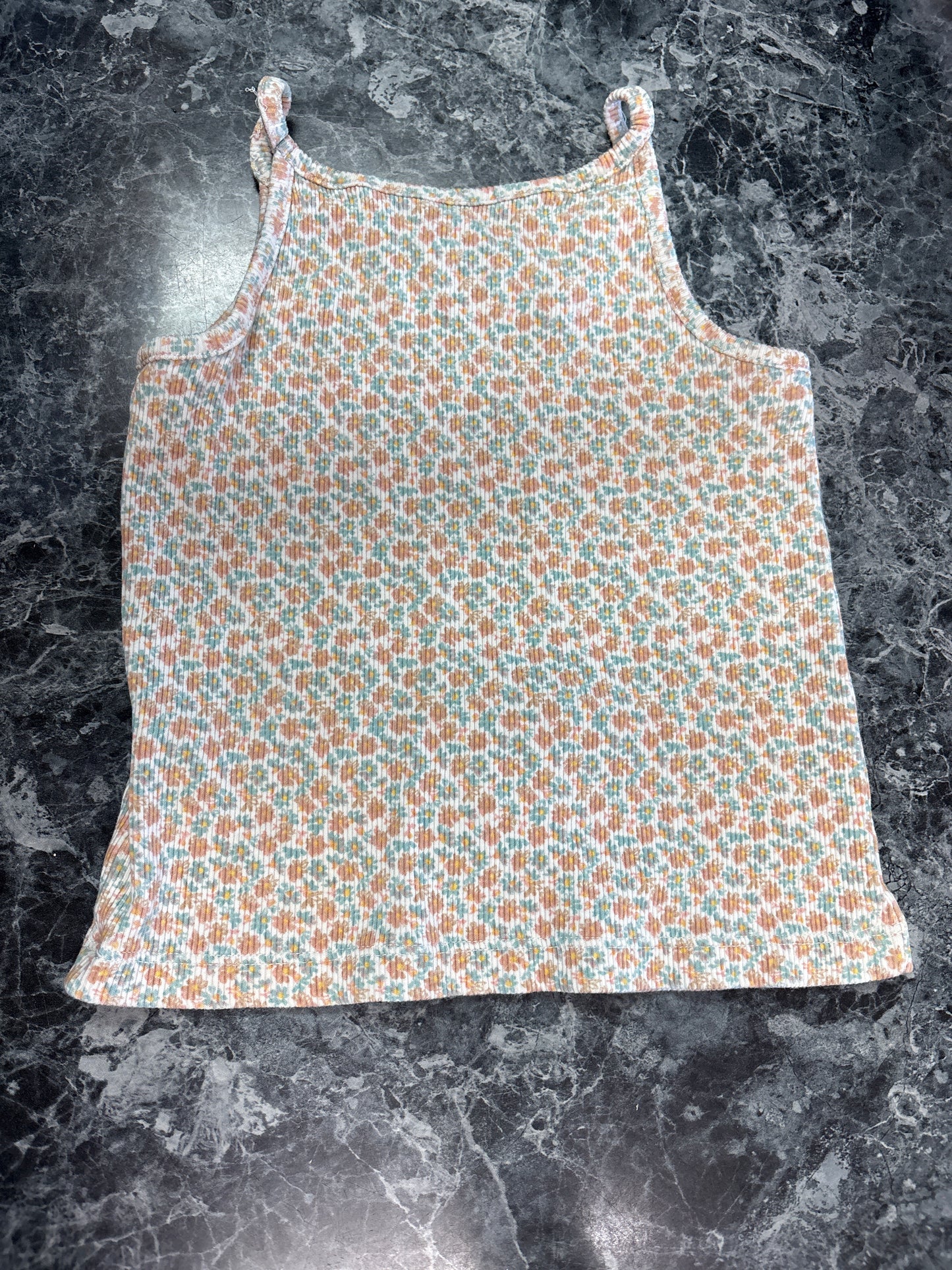 4T OshKosh Floral Crop Tank