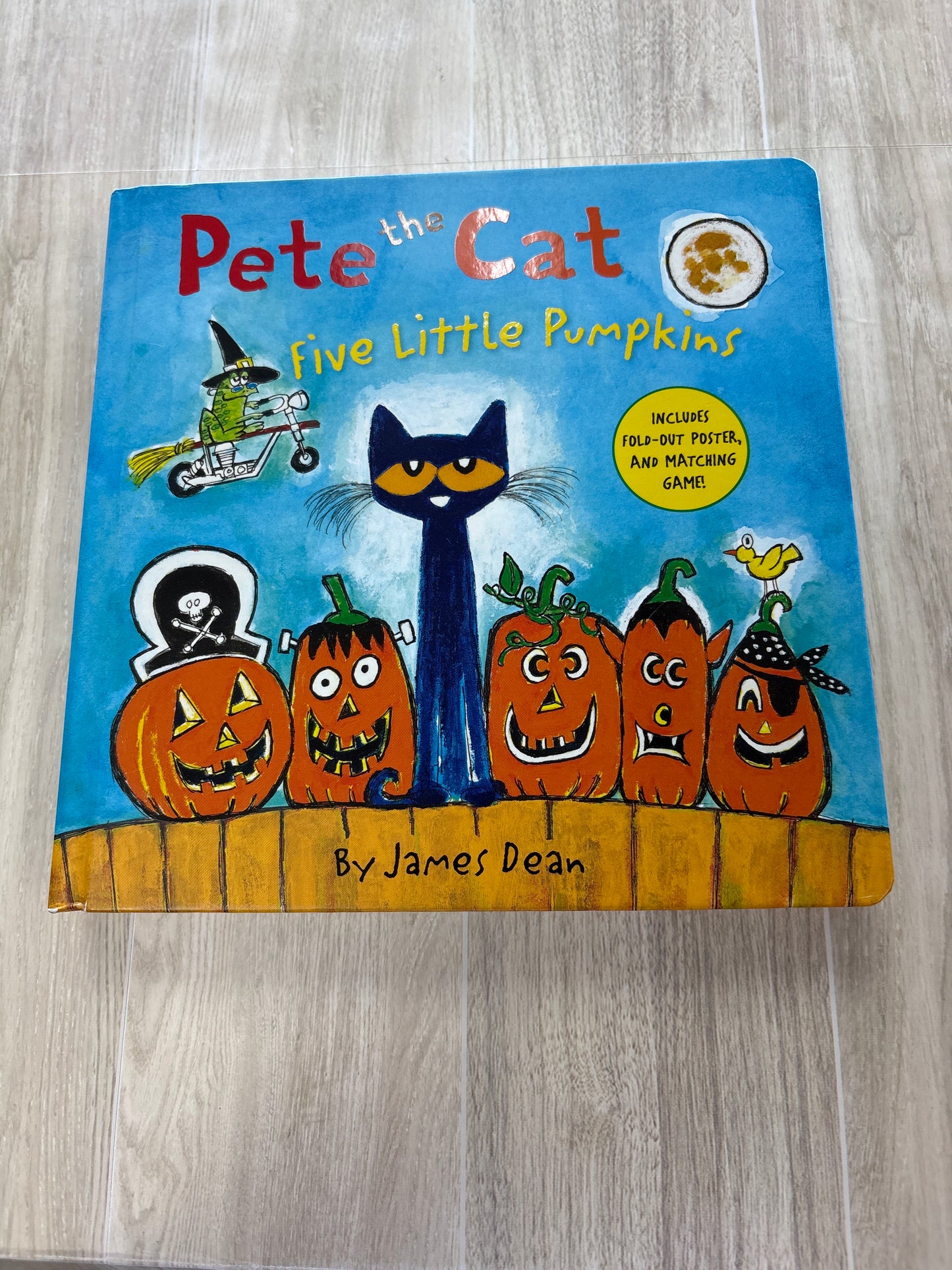 Book - Pete The Cat - Five Little Pumpkins