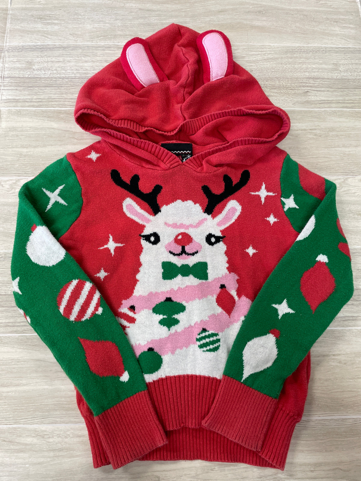4-5T Holiday Alpaca Sweater