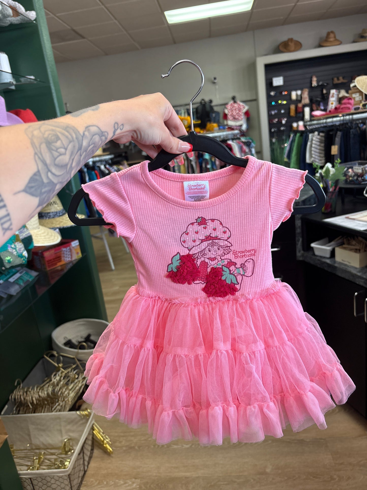 12m Strawberry Shortcake Tutu Dress