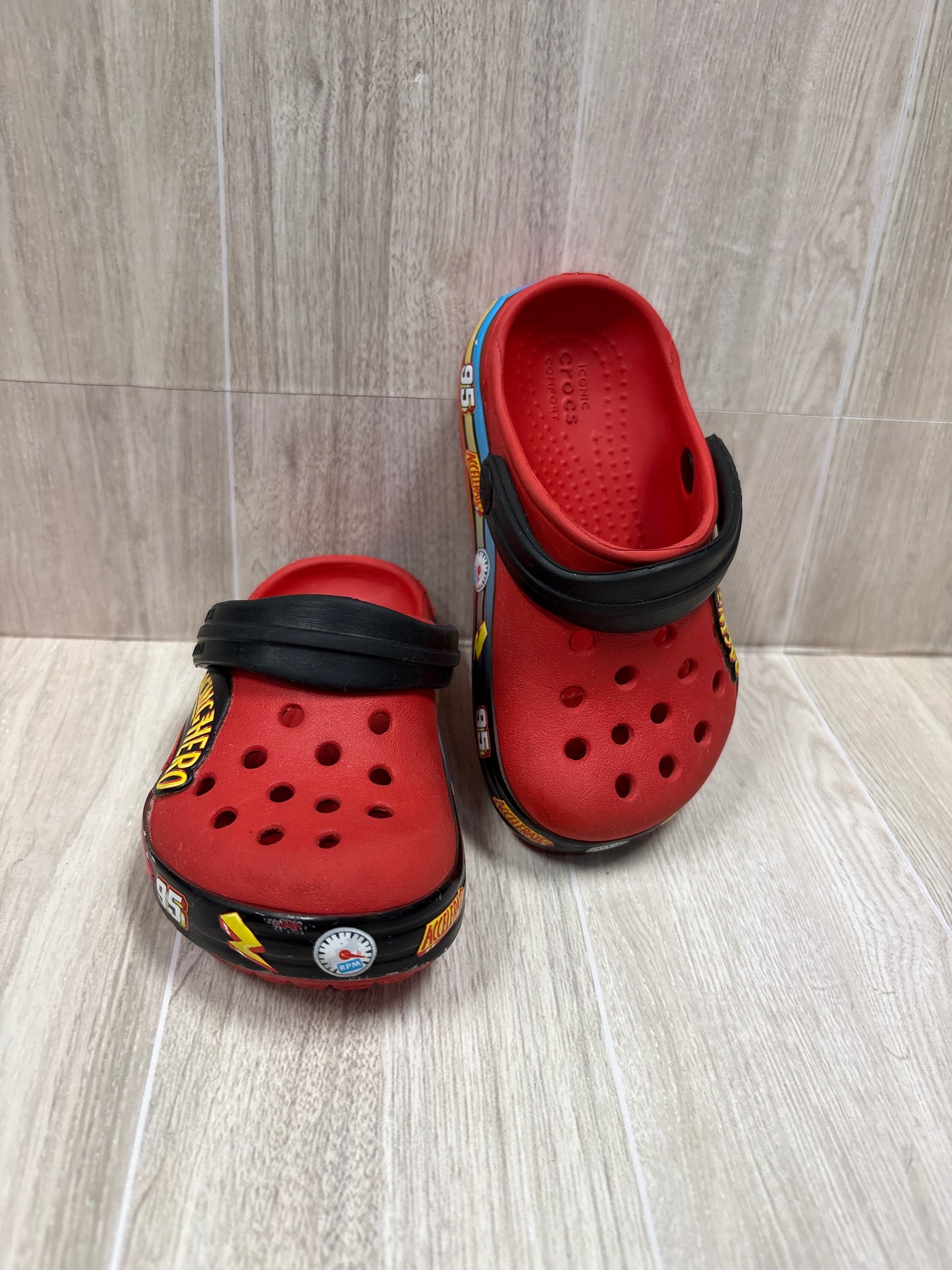6c Lightning McQueen Racing Hero Crcocs
