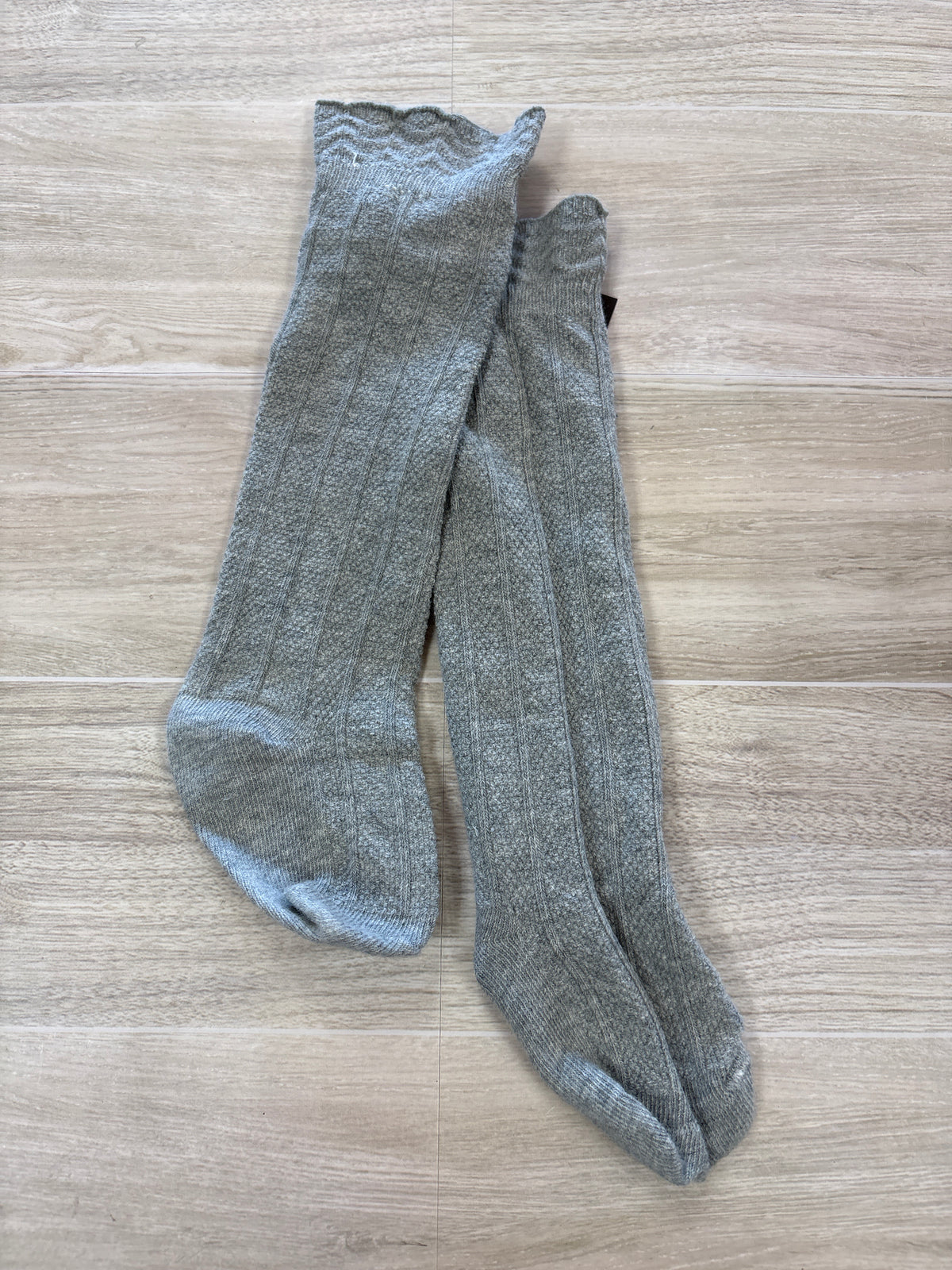 6-12m Grey Knee High Socks