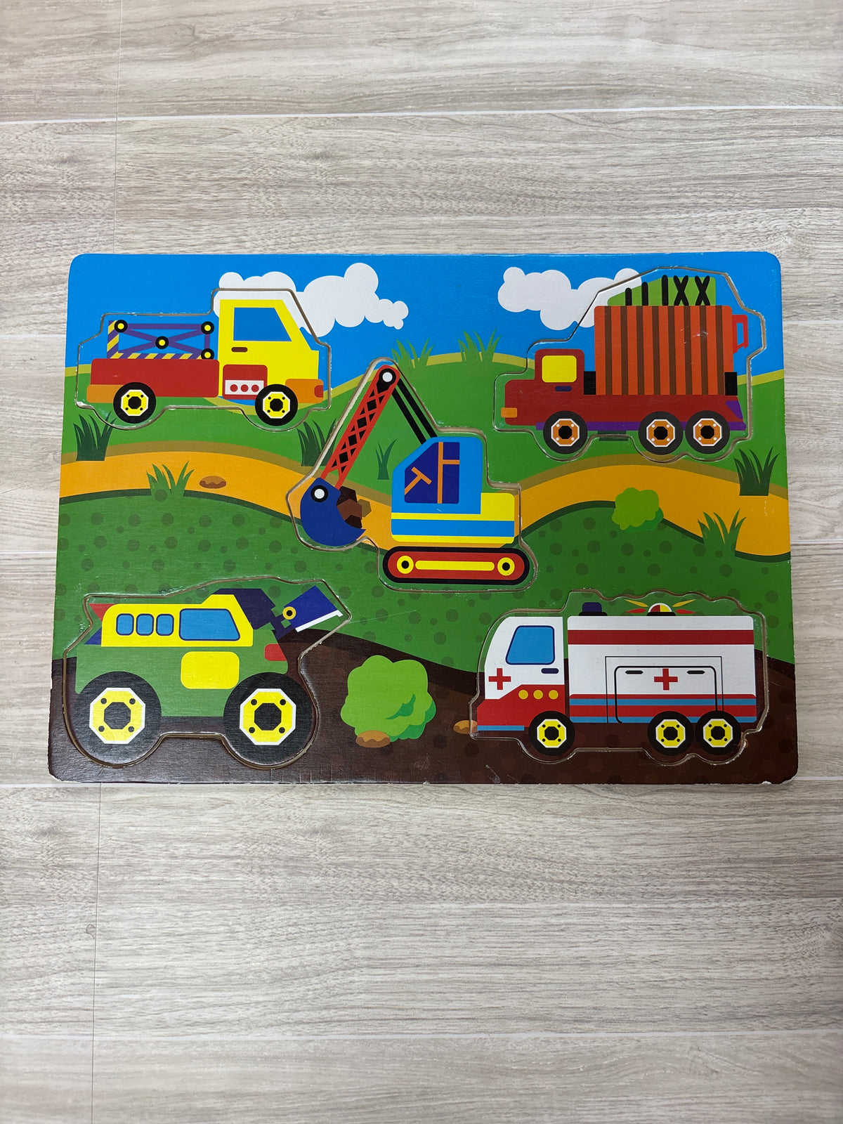Toy - Vehicle Puzzle