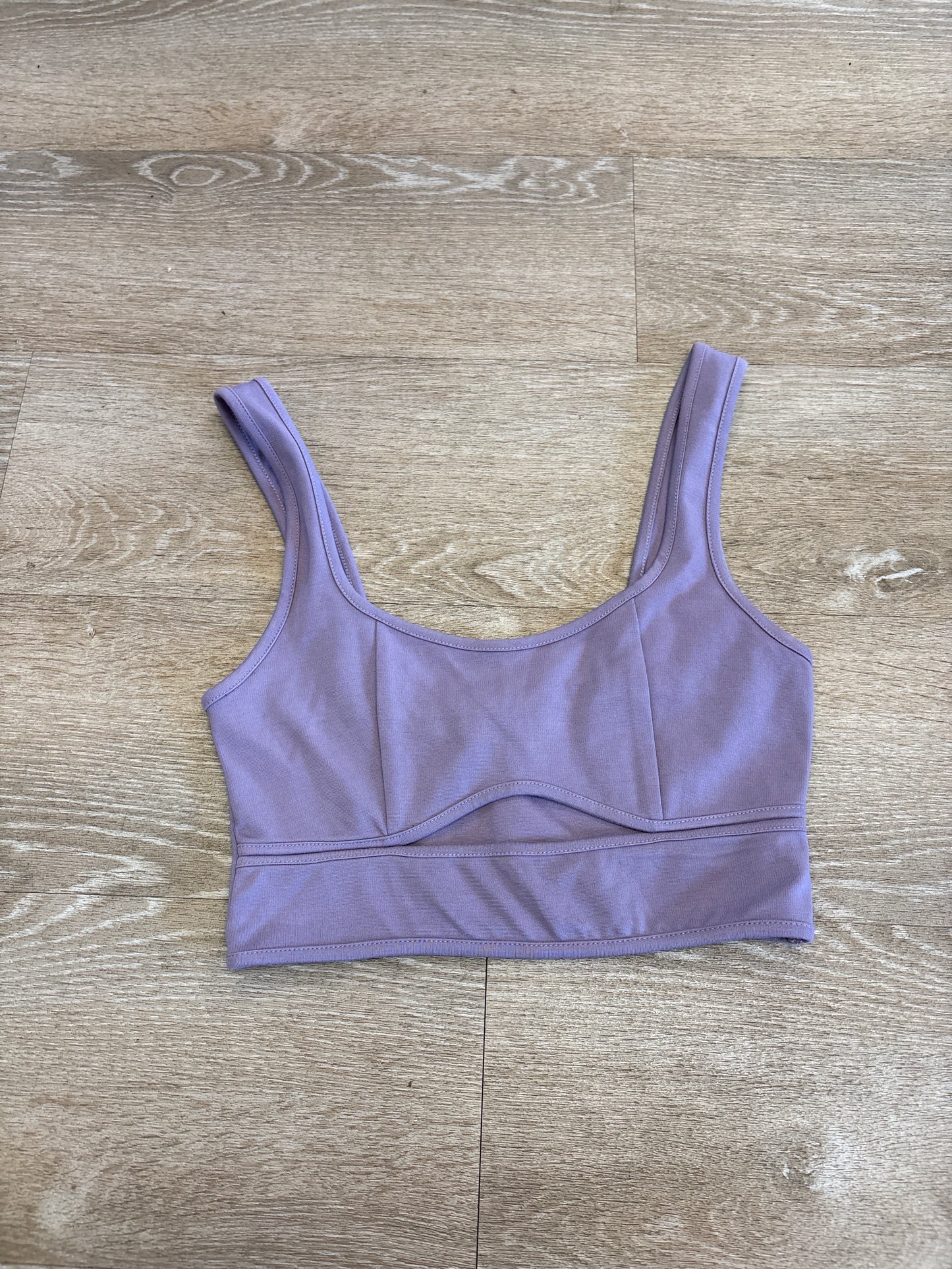 Womens Medium Urban Outfitters Lavender Crop Tank