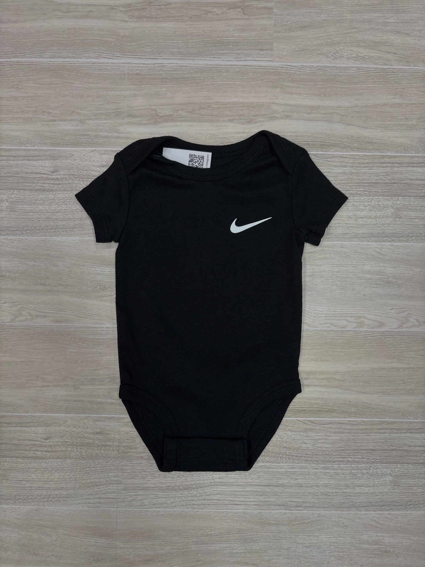 6m Nike Black Onesie