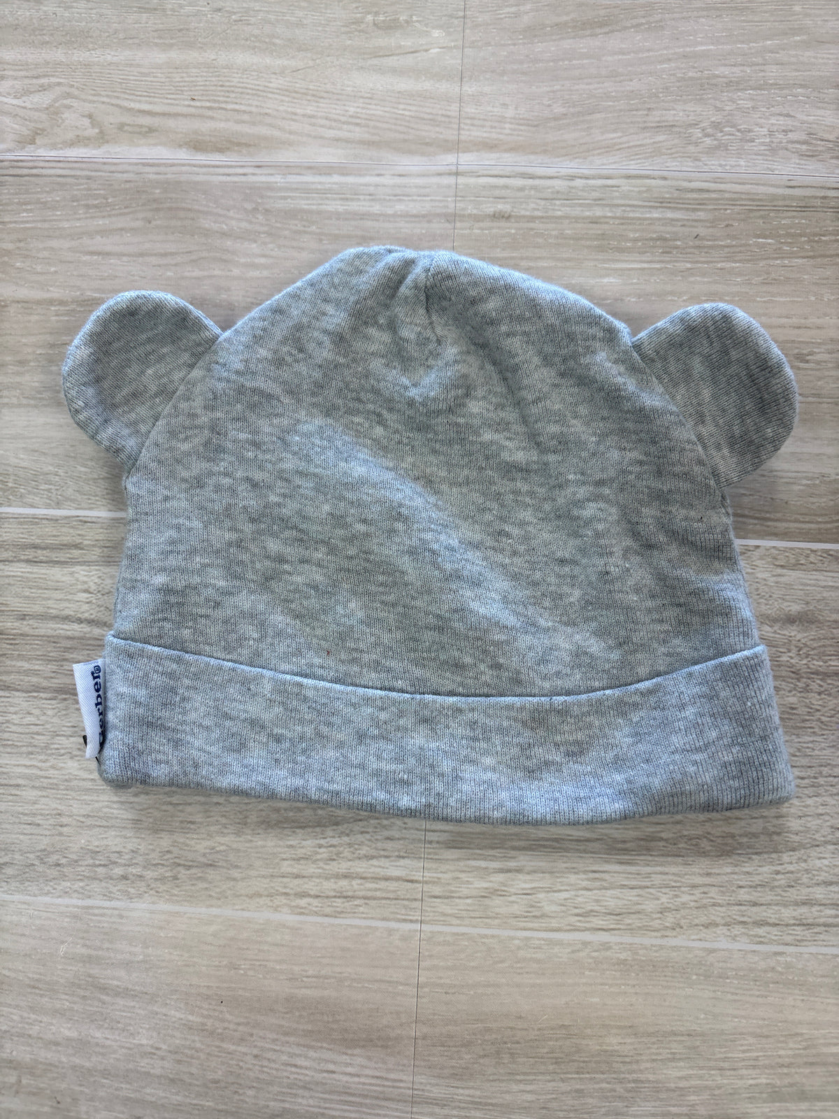Infant Grey Beanie With Ears
