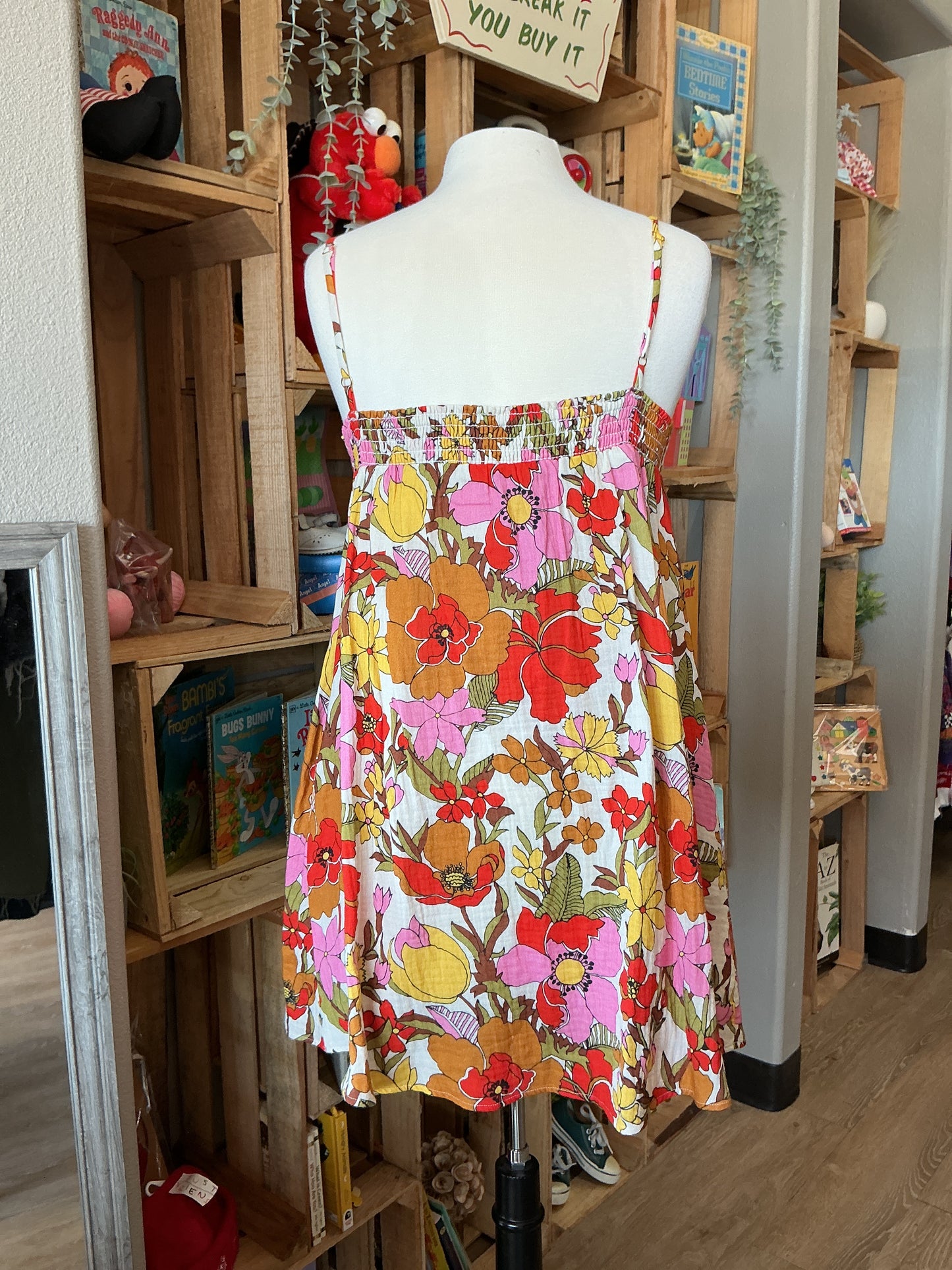 NWT Xsmall Show Me Your Mumu Floral Tank Short Dress