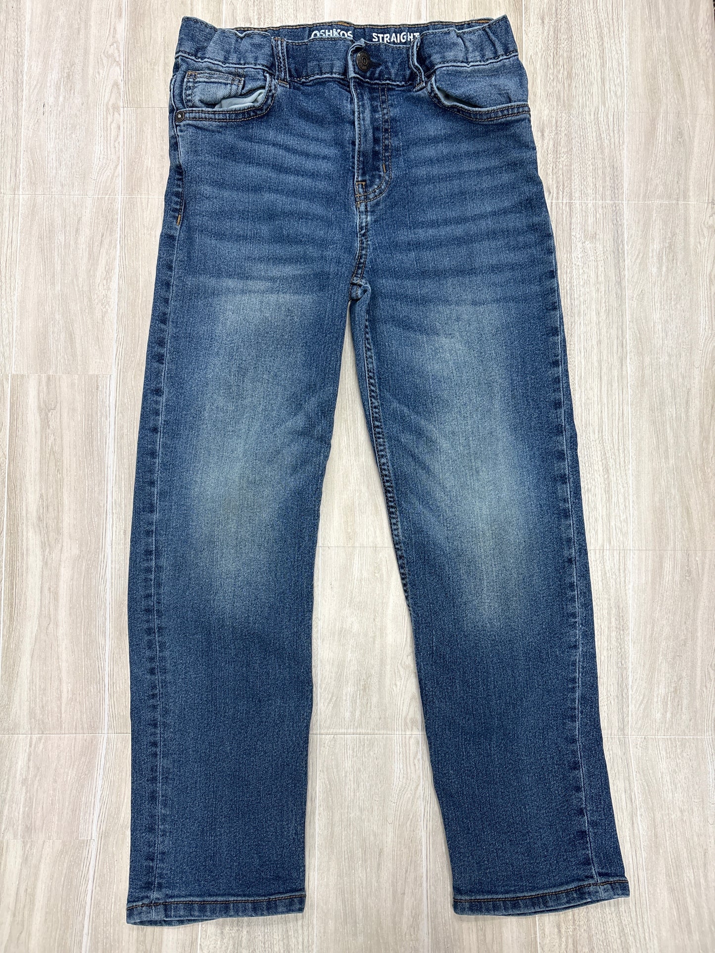 8 Regular OshKosh Medium Wash Straight Leg Denim