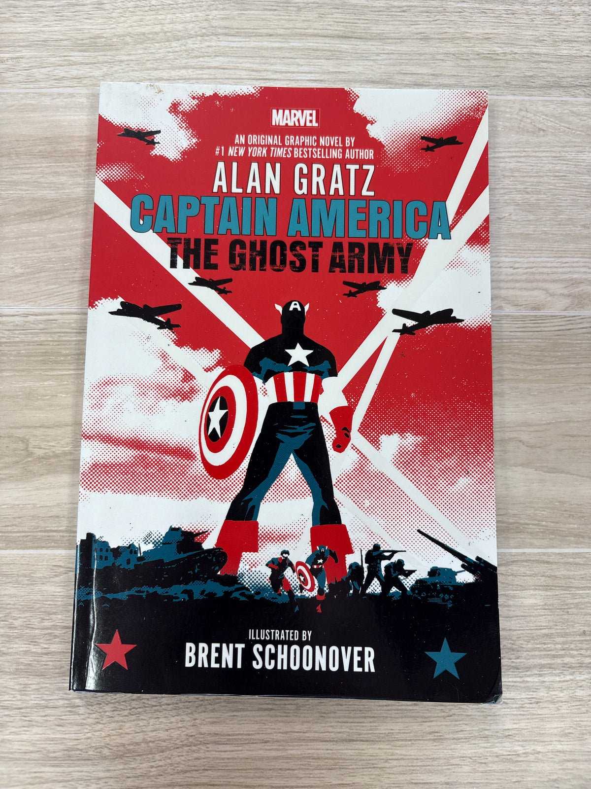 Book - Captain America The Ghost Army