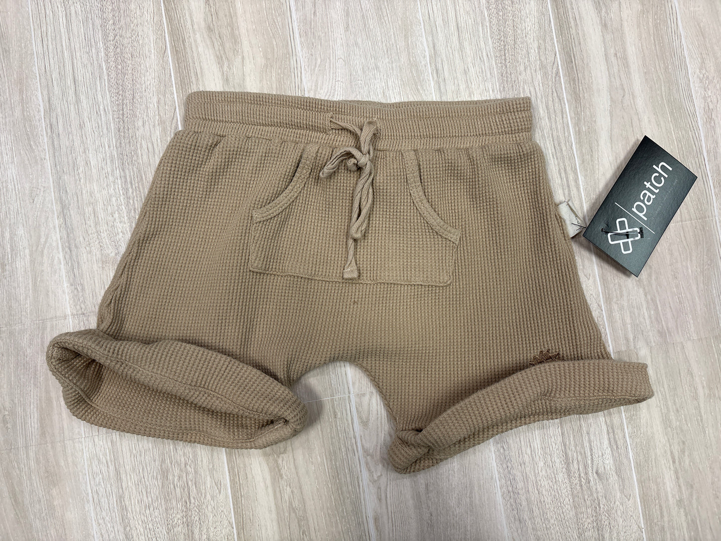 3T Mini Waffle Knit Harem Shorts