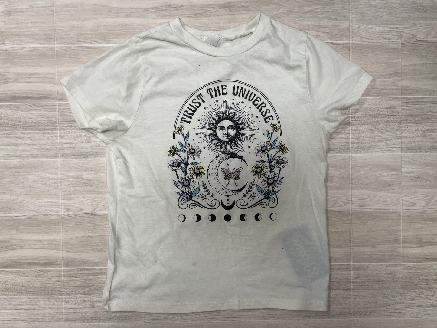 8 Off White Trust The Universe Graphic Tee - Blemish