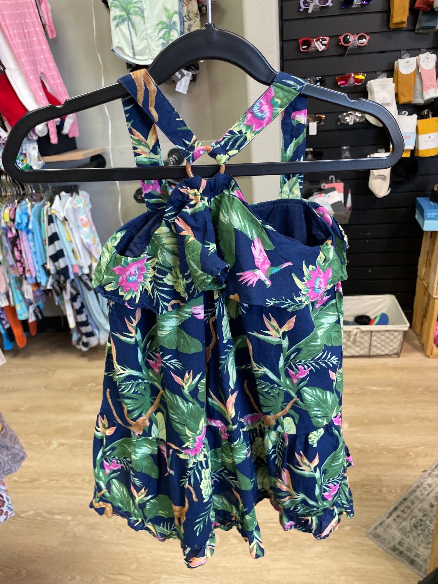 2T Janie + Jack Jungle Monkey Tank Dress