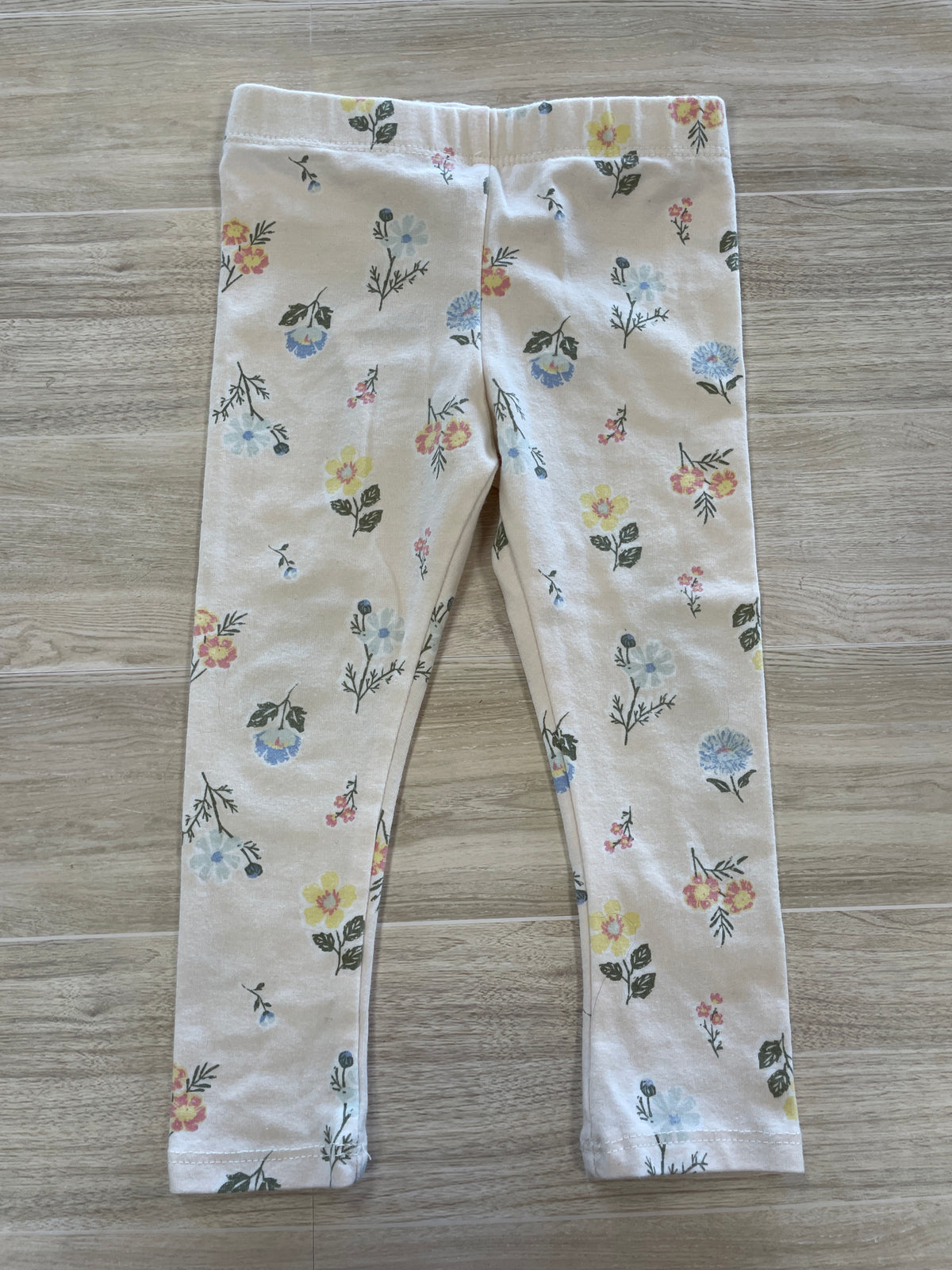 12m Cream Multi Floral Legging