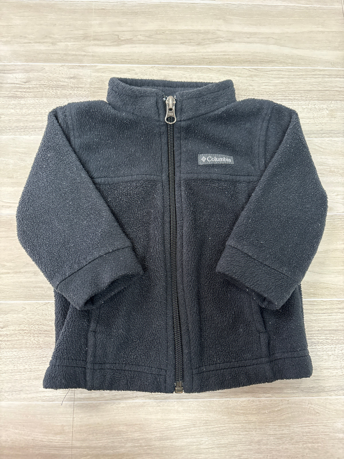 6-12m Black Colombia Zip Up Jacket - Blemish