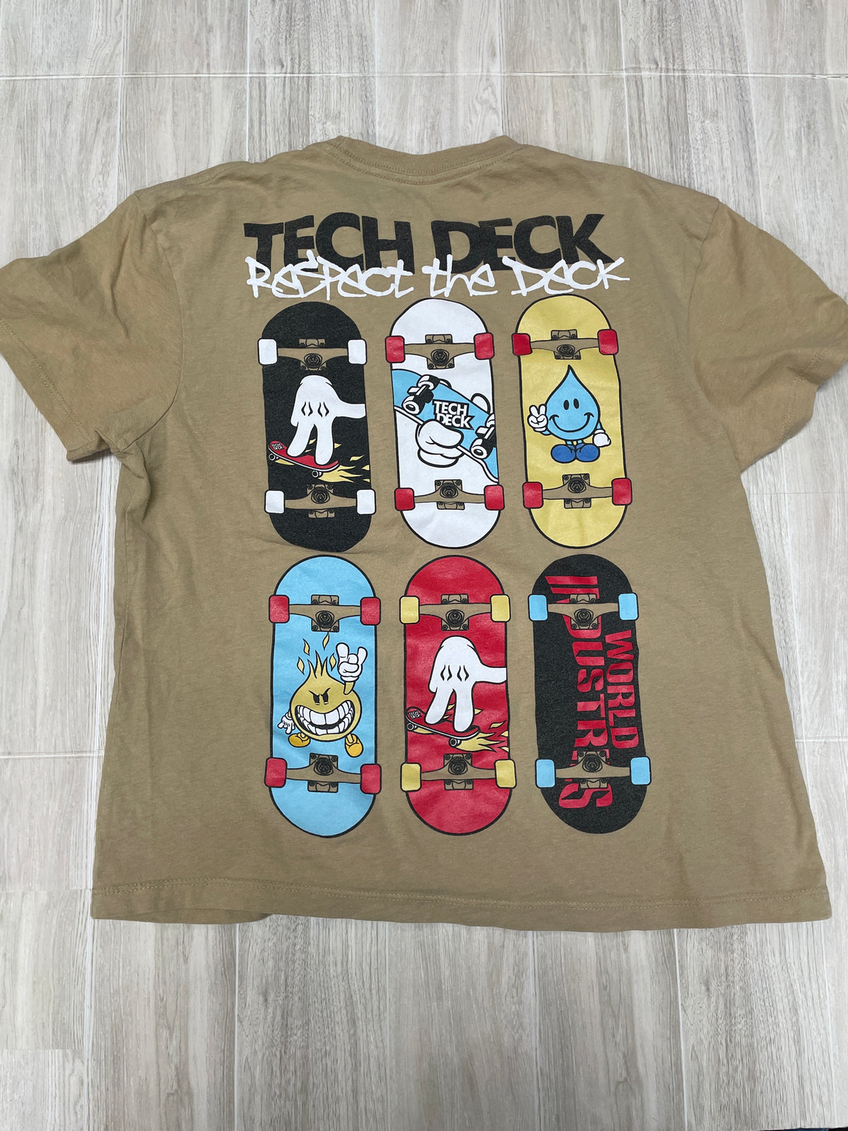 12 Tan Tech Dech Graphic Tee