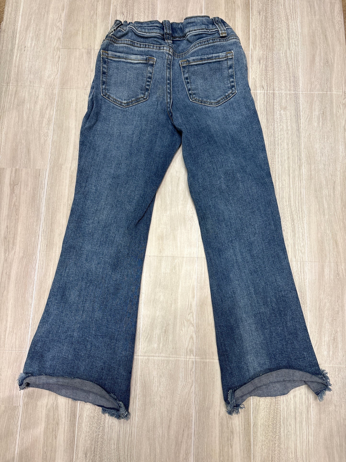 6 Distressed Medium Wash Denim
