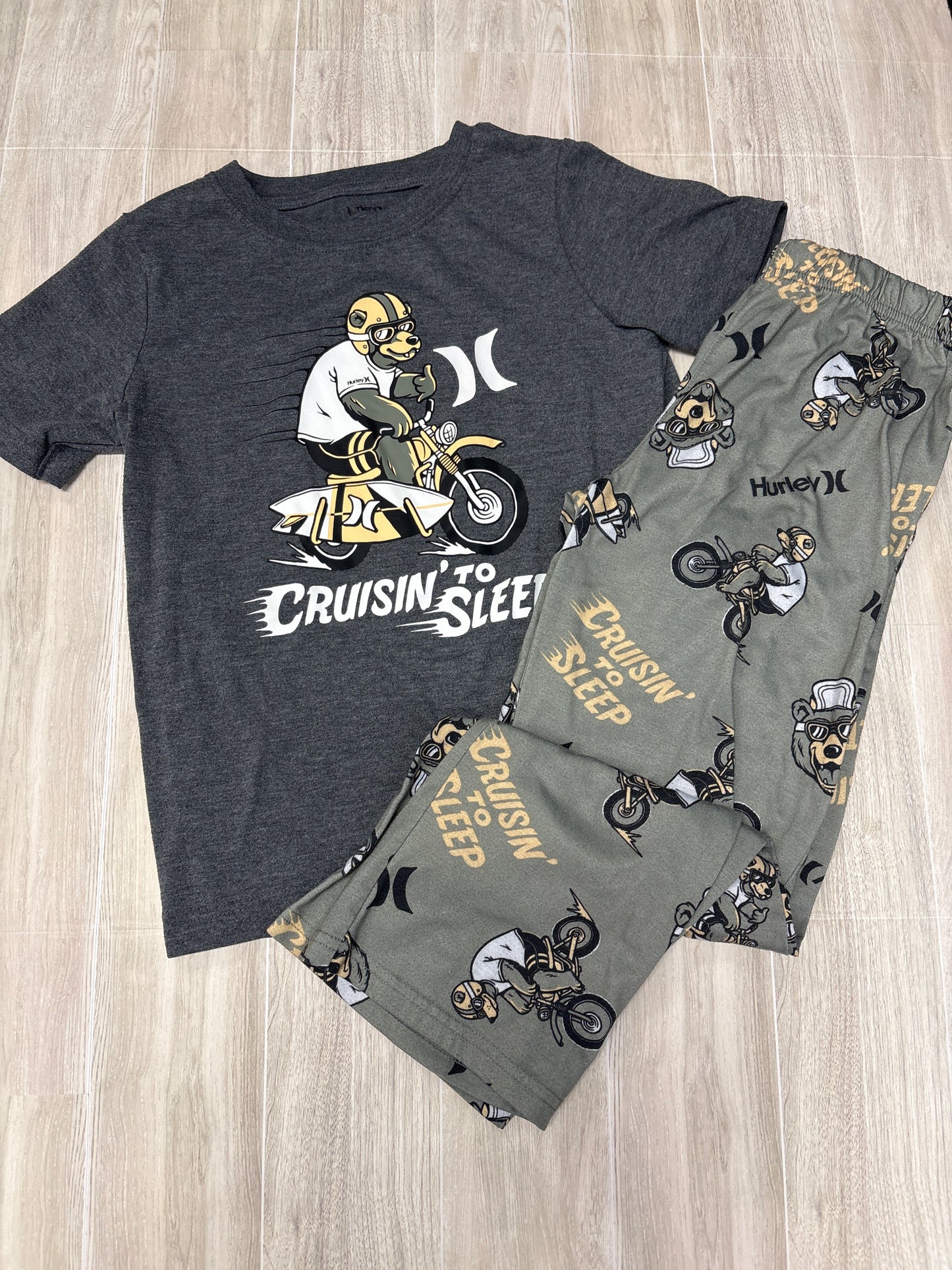 8 Hurley Cruisin To Sleep Pajama Set
