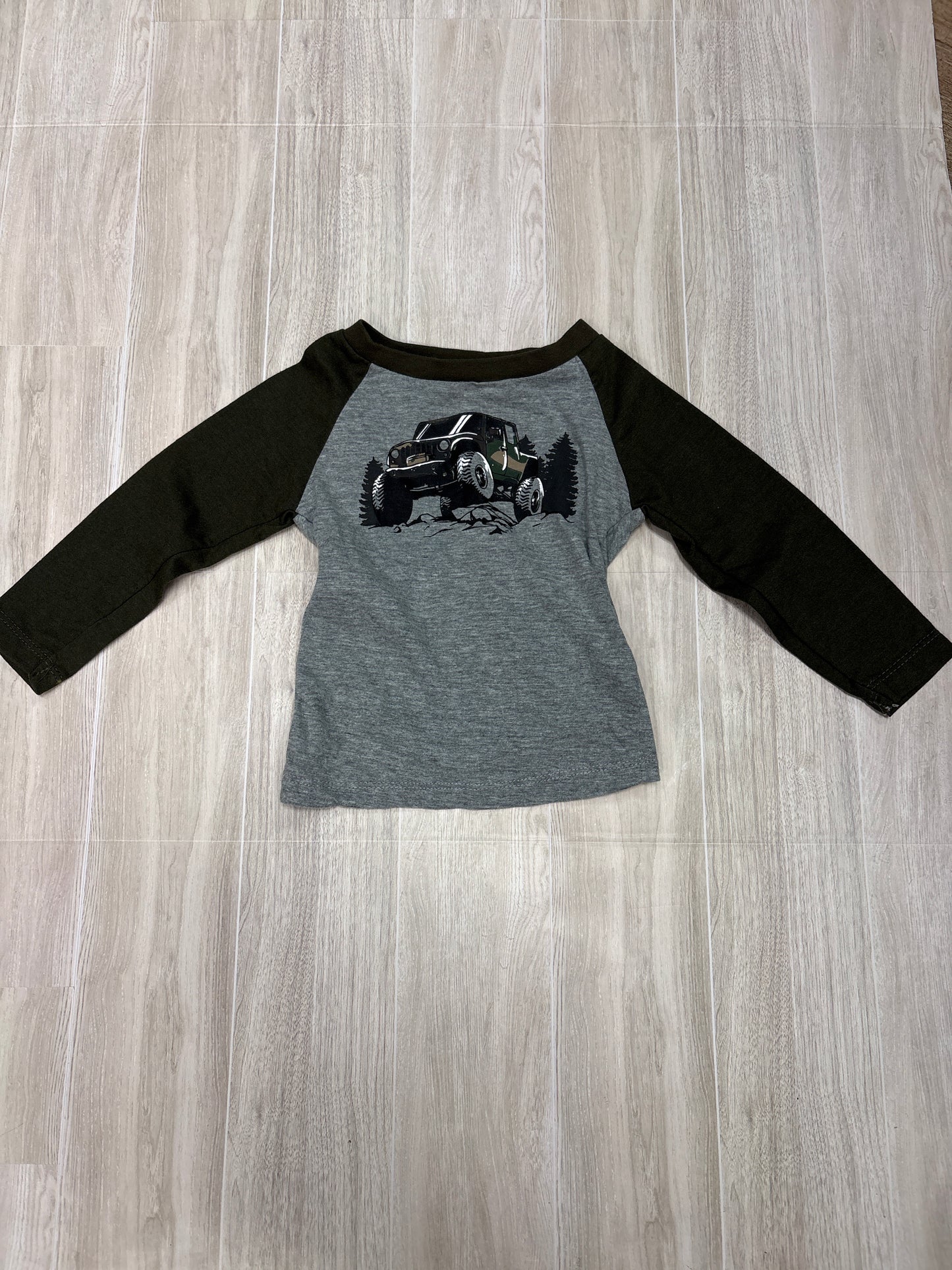 12m Hawk Camo Jeep Long Sleeve