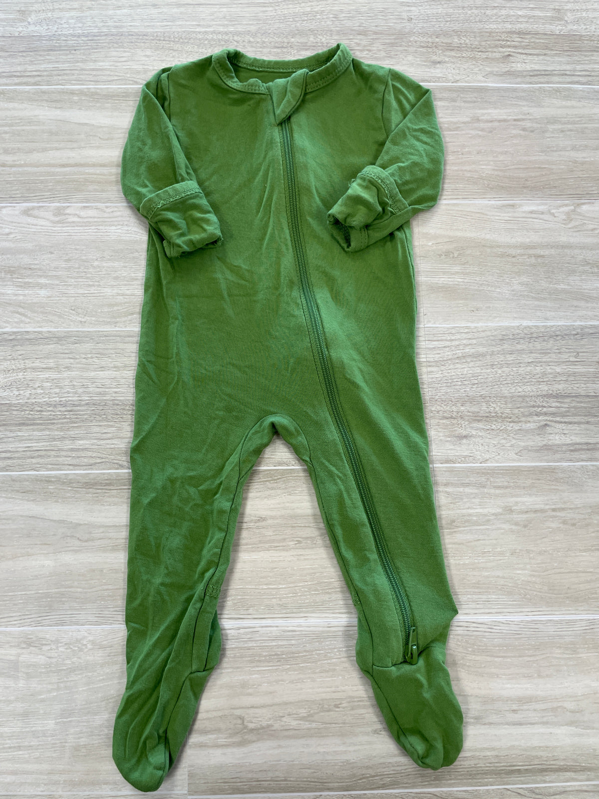 Newborn Kyte Green Pajama