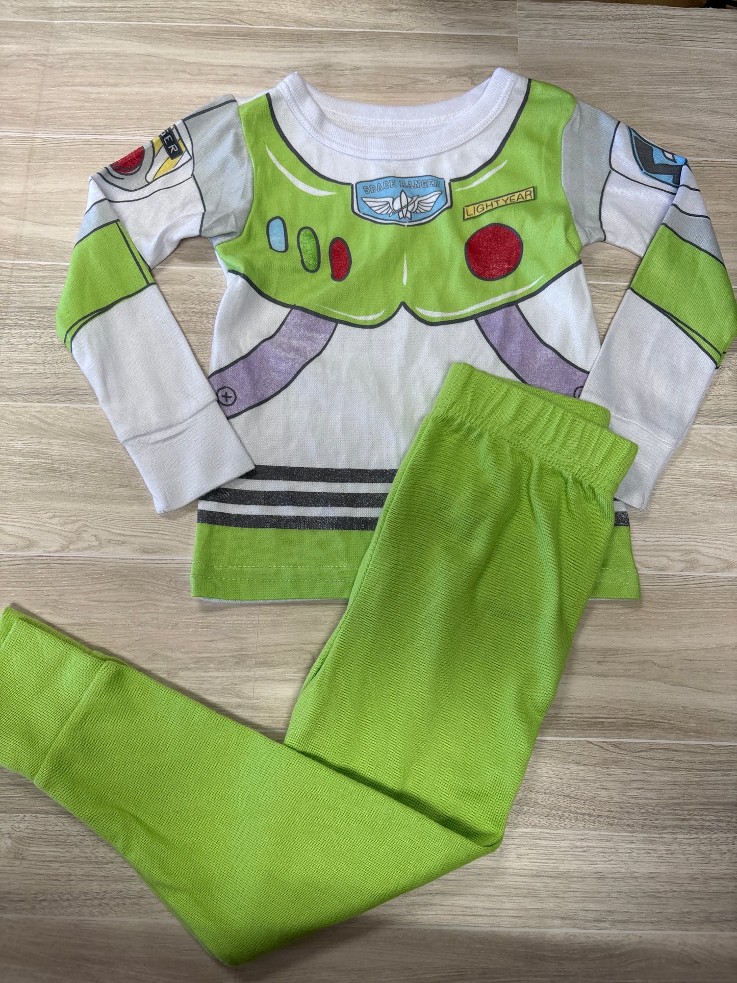 3T Buzz Lightyear 2 Piece Pajama