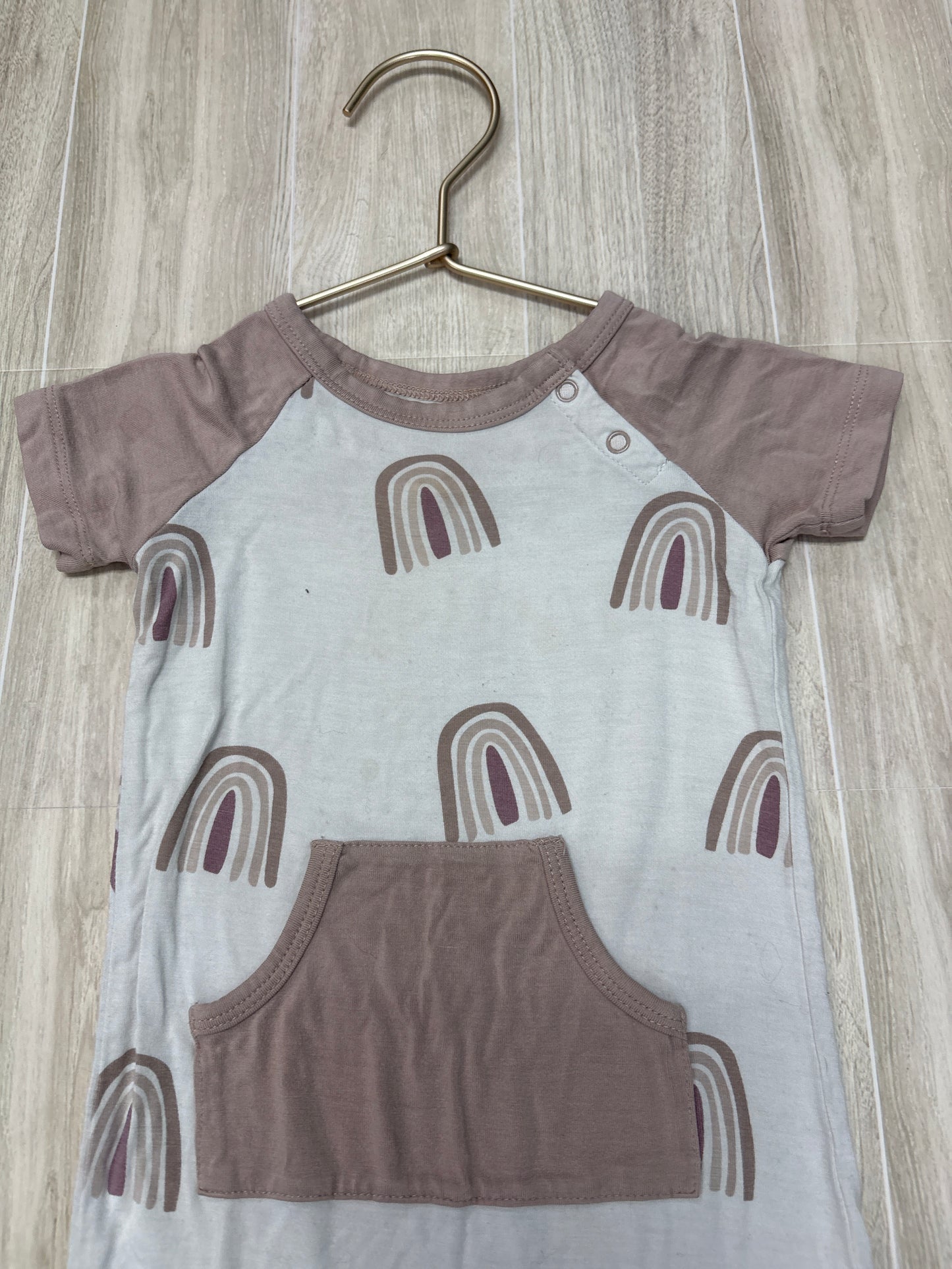 18-24m Kyte Rainbow Shortie Romper - Blemish