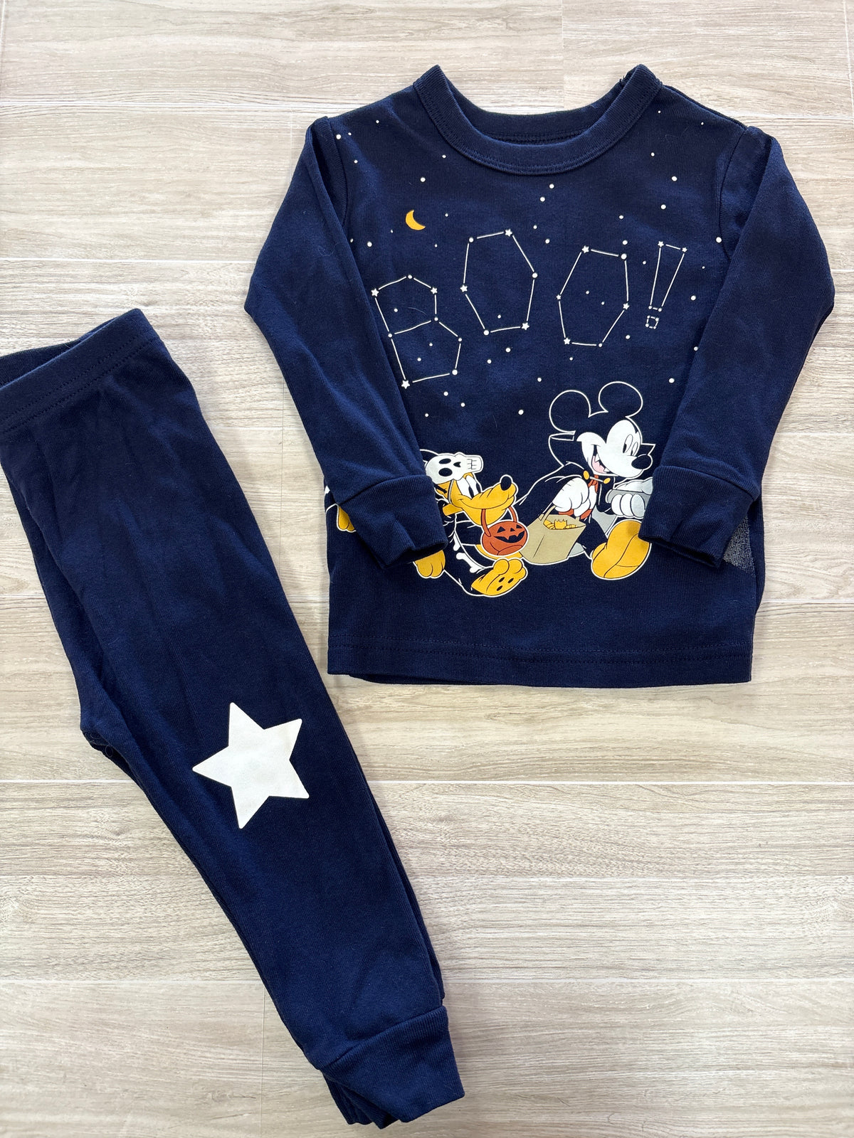 12-18m Navy Gap Disney 2 Piece Pajama Set