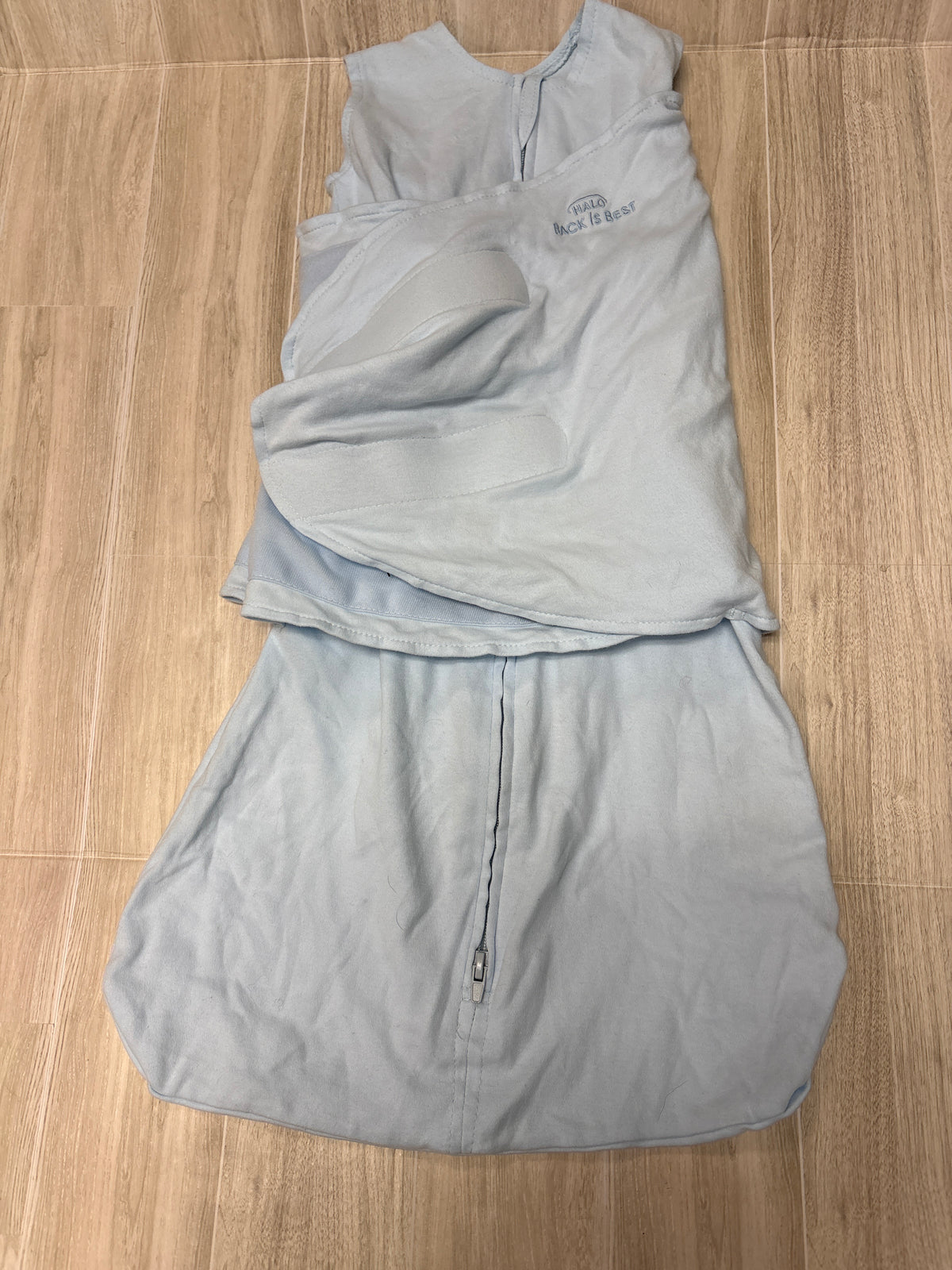 3-6m Halo Sleepsack Swaddle - Light Blue