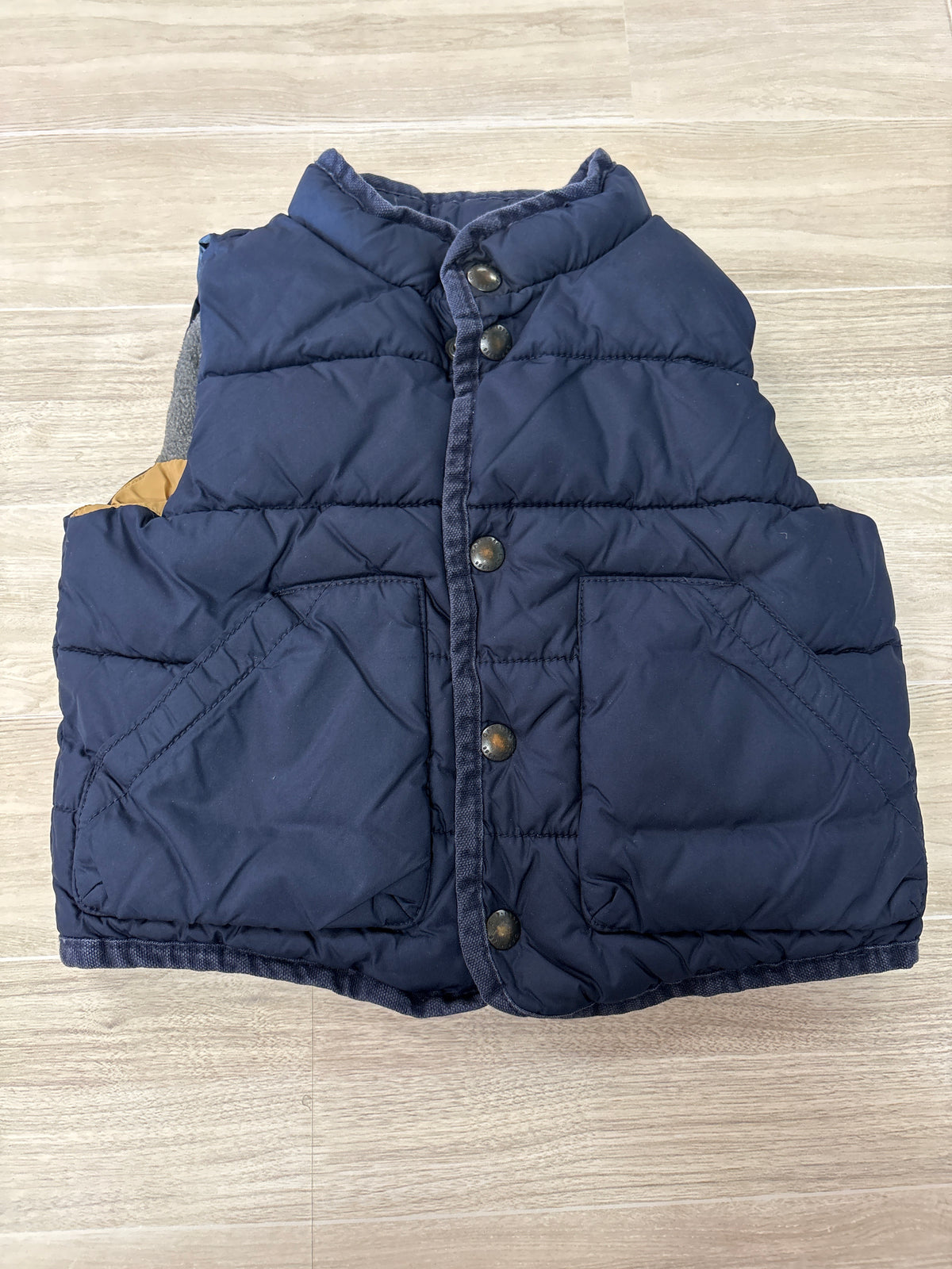 12-18m GAP Navy Puffer Vest
