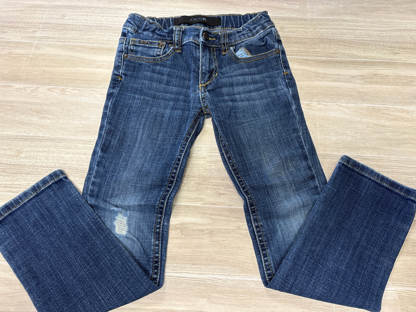 6 Joe's Ripped Knee Skinny Jean