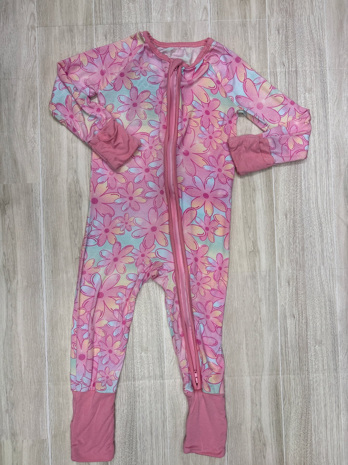 12-18m Pastel Floral Pajama