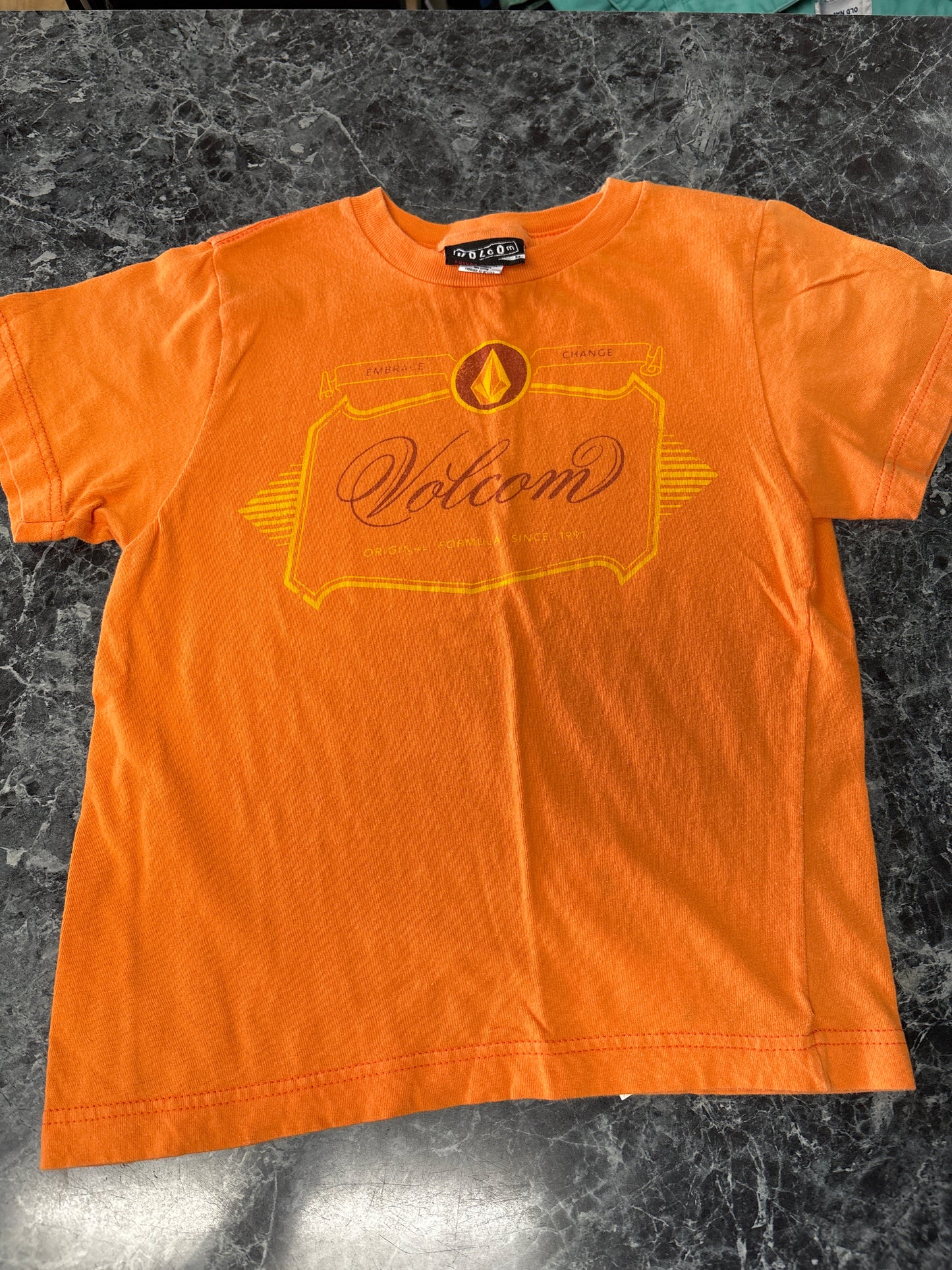 4T Volcom Orange Graphic