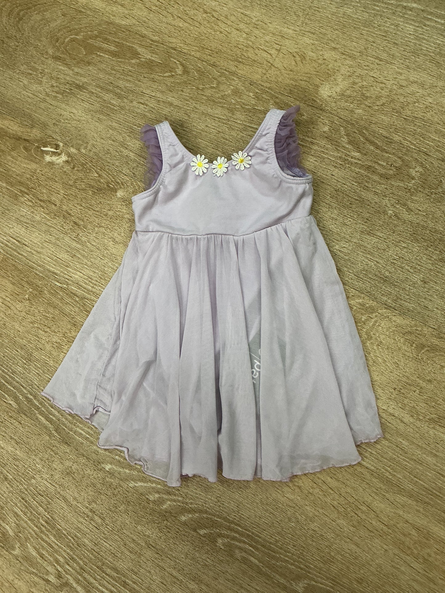 2T Purple Daisy Leotard