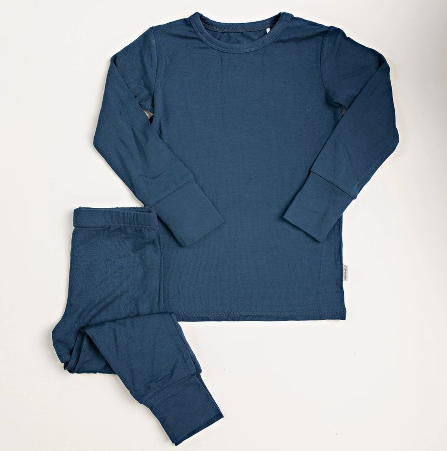 NWT Butterscotch Babies Bamboo - Peacock Blue
