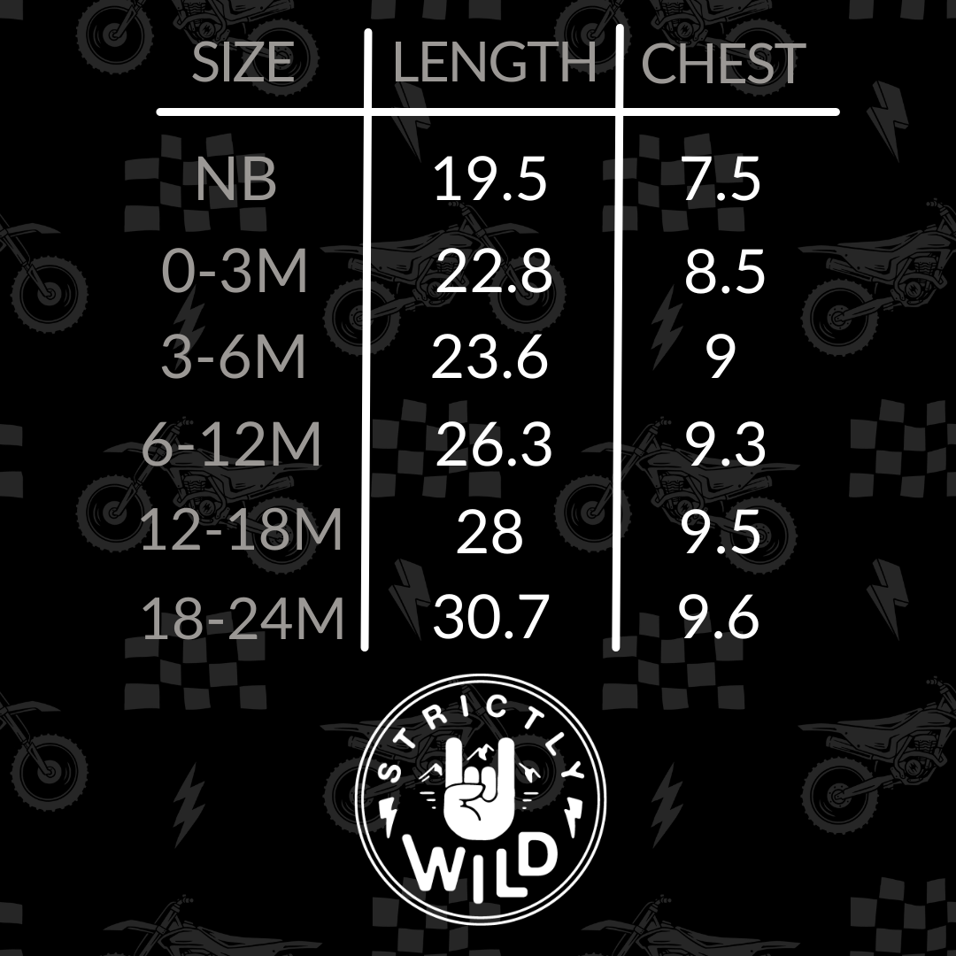 Strictly Wild - Ride All Day Zip Up Pajamas : 6-12M