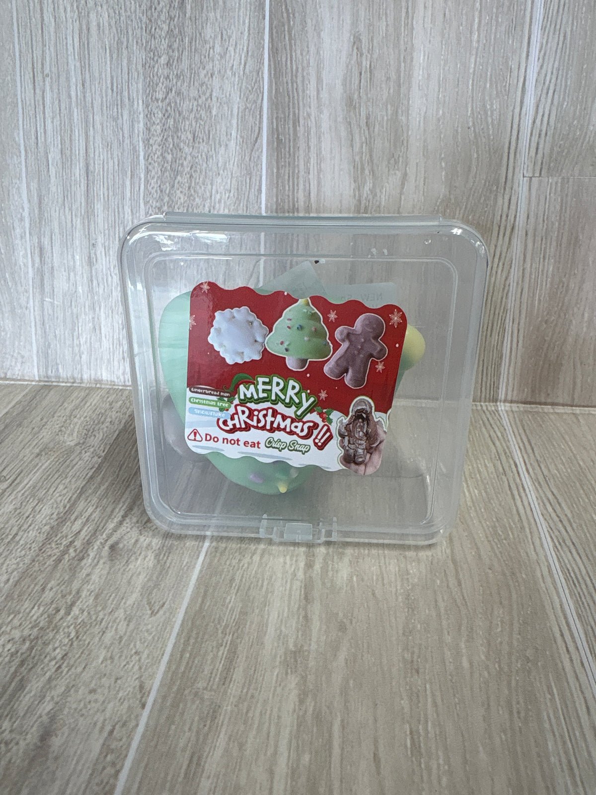 NEW - Squishy - Crunchy Holiday Wax Cracking - Christmas Tree
