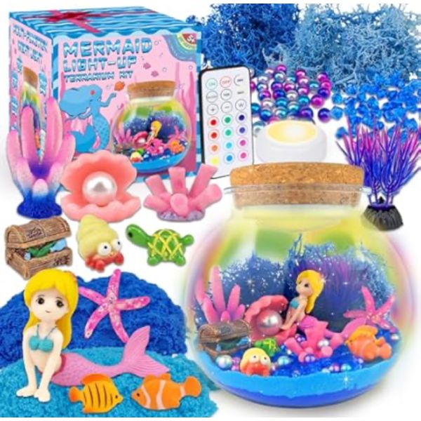 NEW Led Nightlight - Mermaid Terrarium Kit