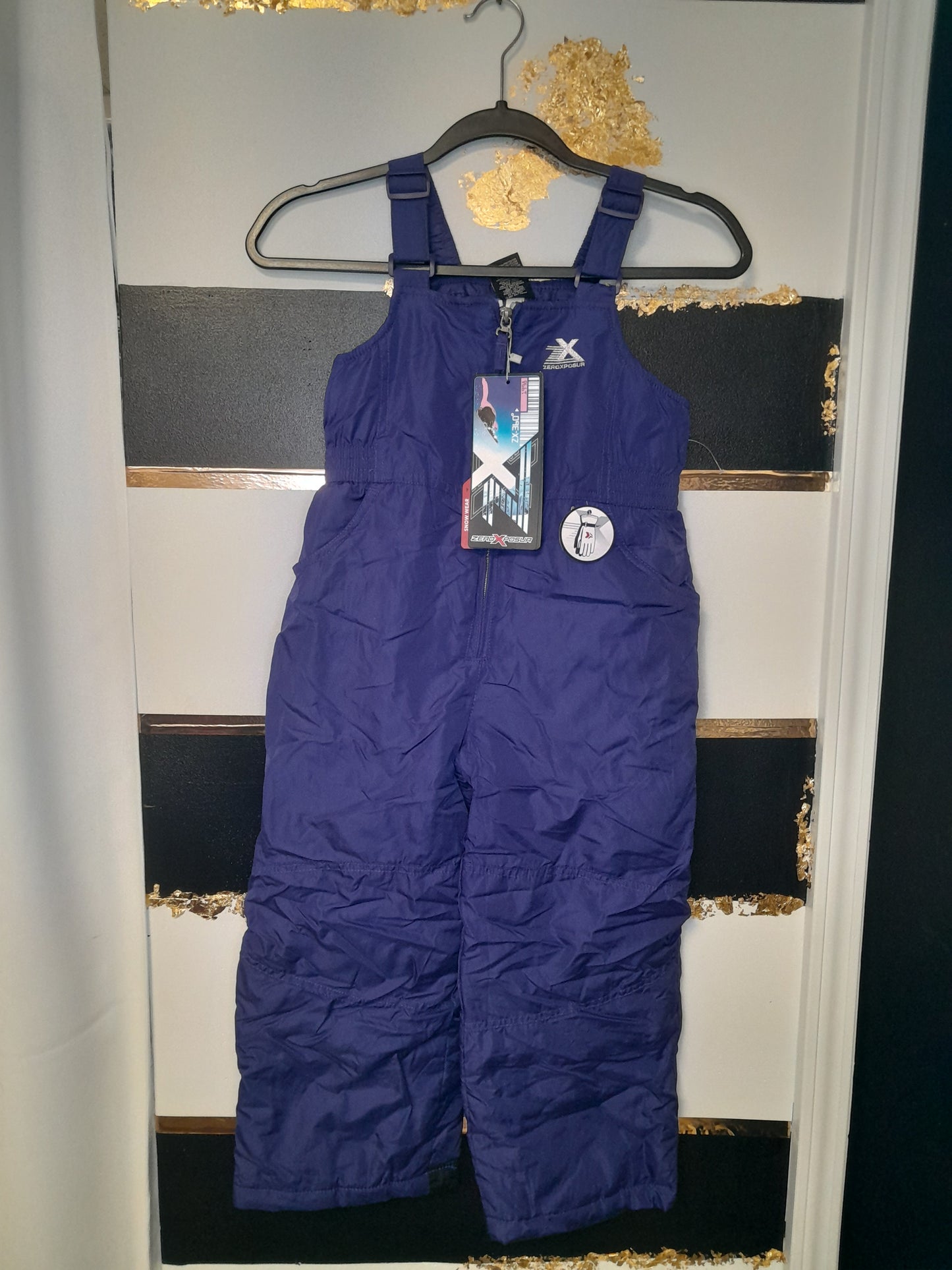 NWT ZeroXposur Snow Bib - Purple