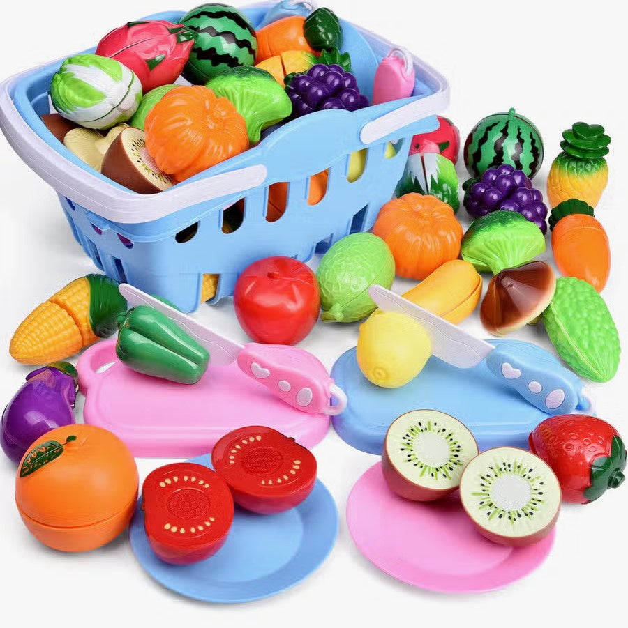 53 PCs Play Food Pretend Cutting