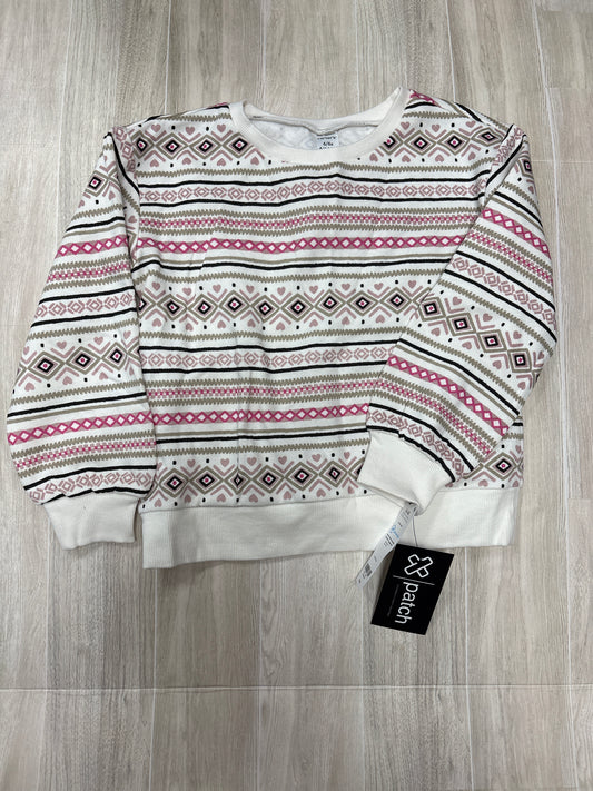 NWT 6x Pattern Striped Crewneck