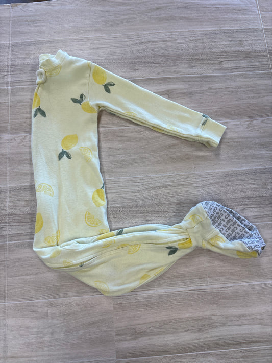 18m Yellow Lemon Pajama