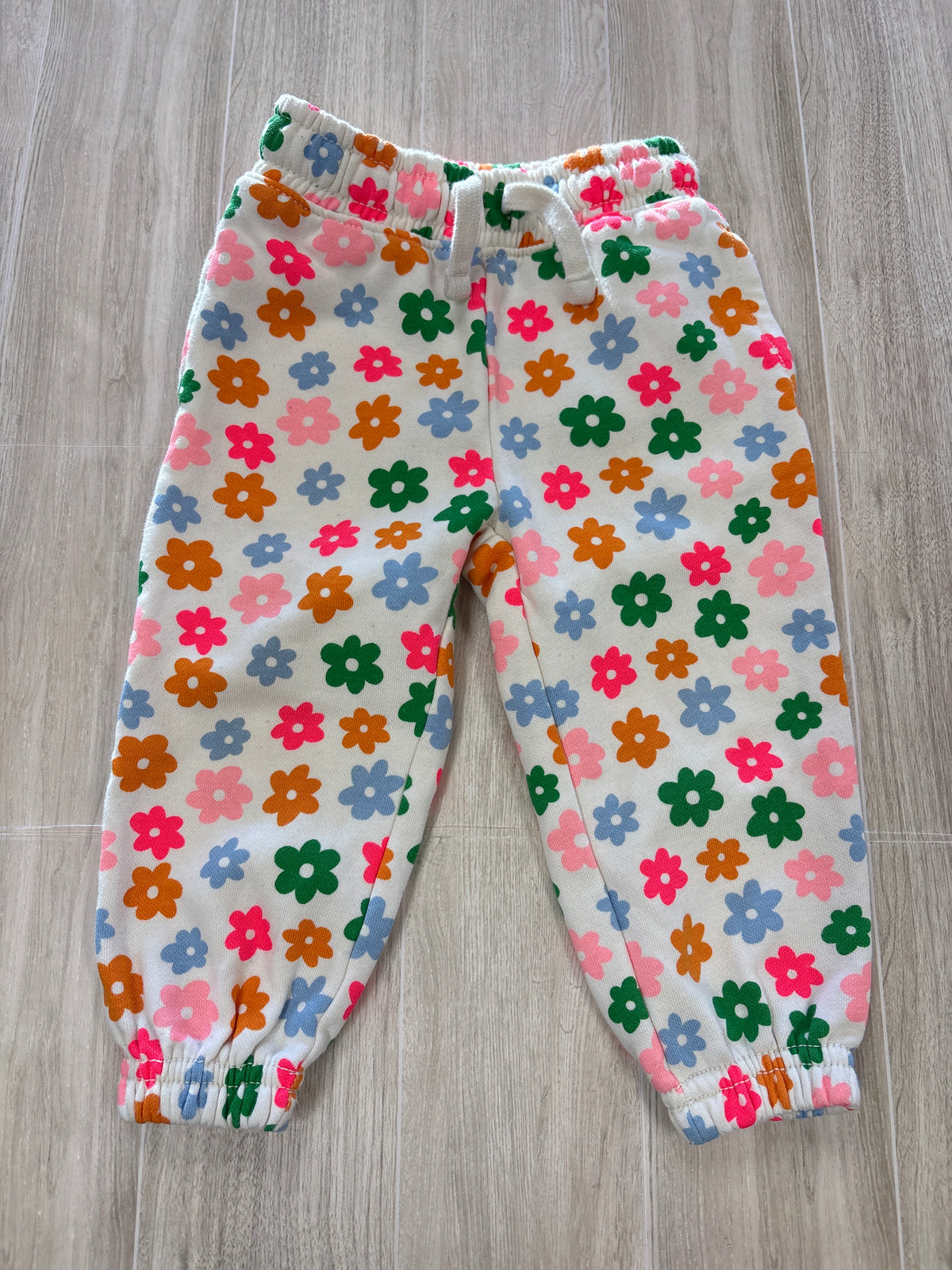 18-24m Colorfu Multi Floral Jogger Sweatpants