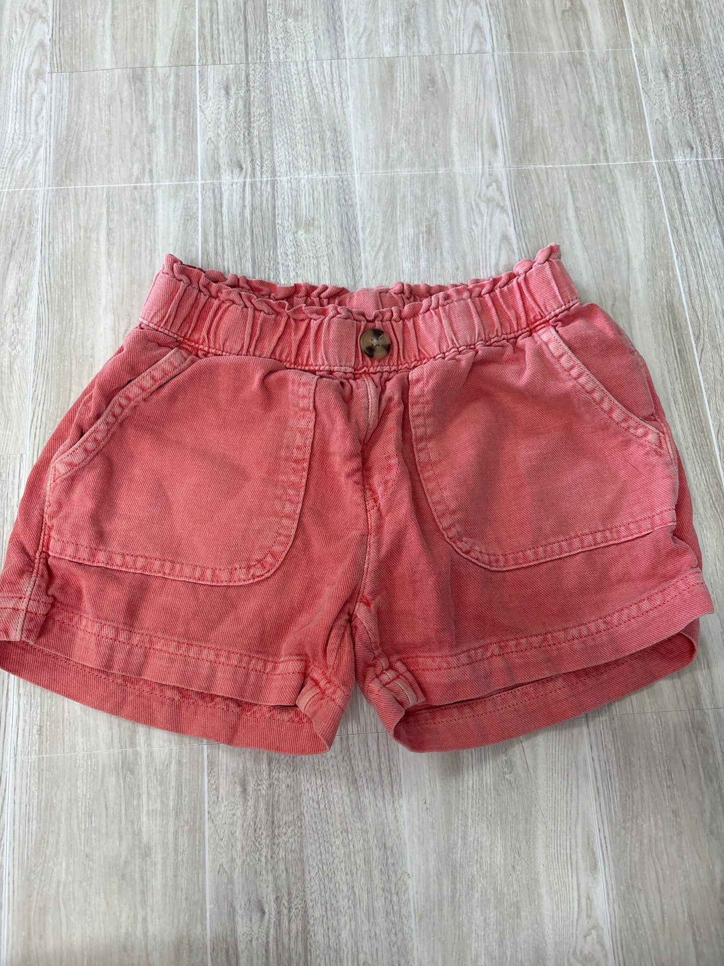 4/5 Salmon Pull On Shorts