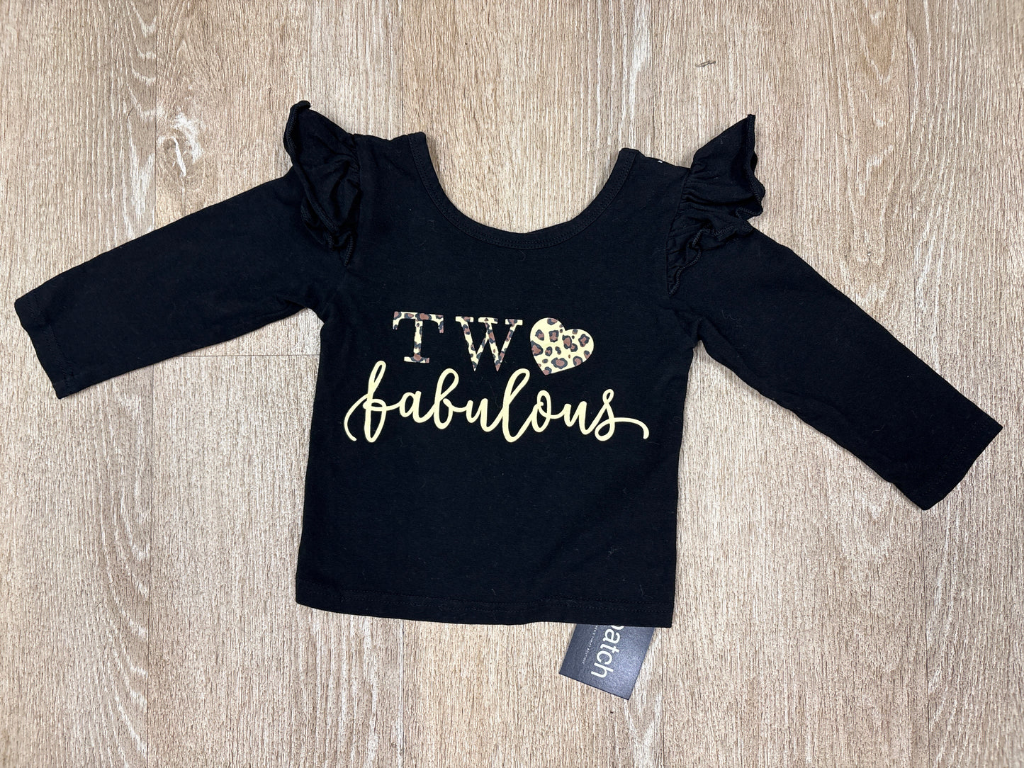 2T Black Two Fabulous Long Sleeve