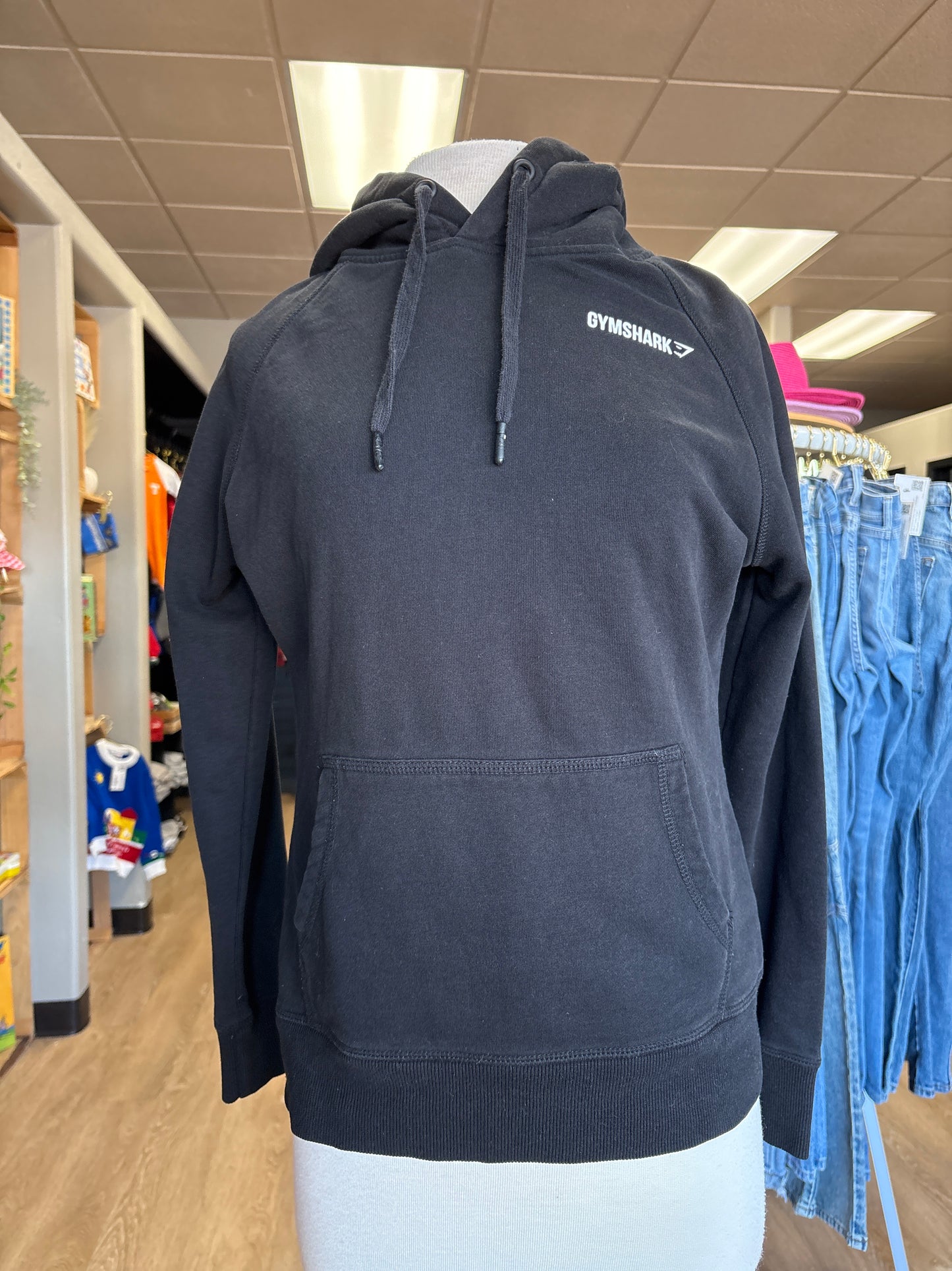 Womens Small GymShark Black Hoodie