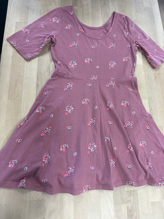 Size 8 Mauve 3/4 Sleeve Dress